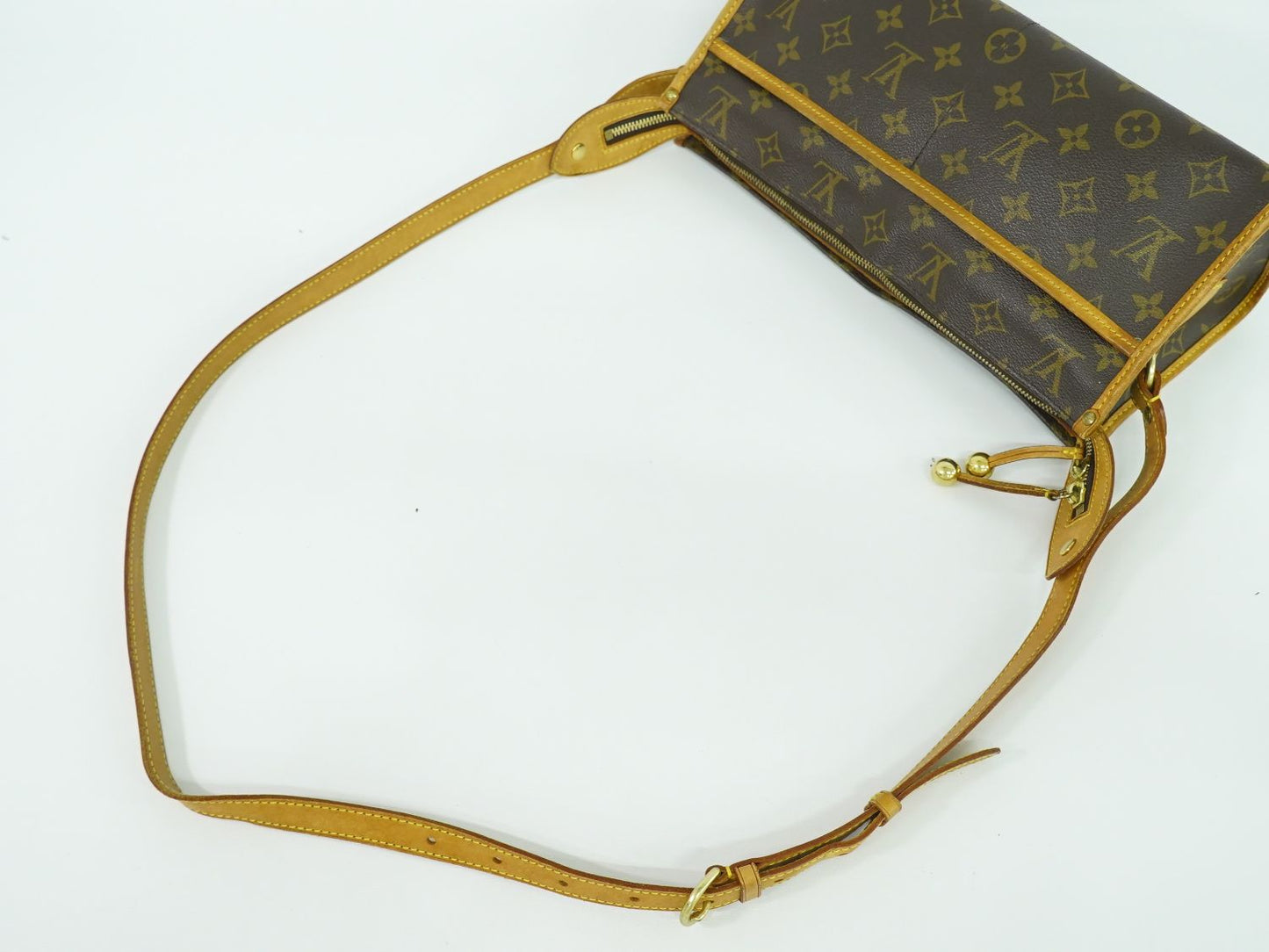 LOUIS VUITTON ポパンクール ロン モノグラム ショルダーバッグ M40008