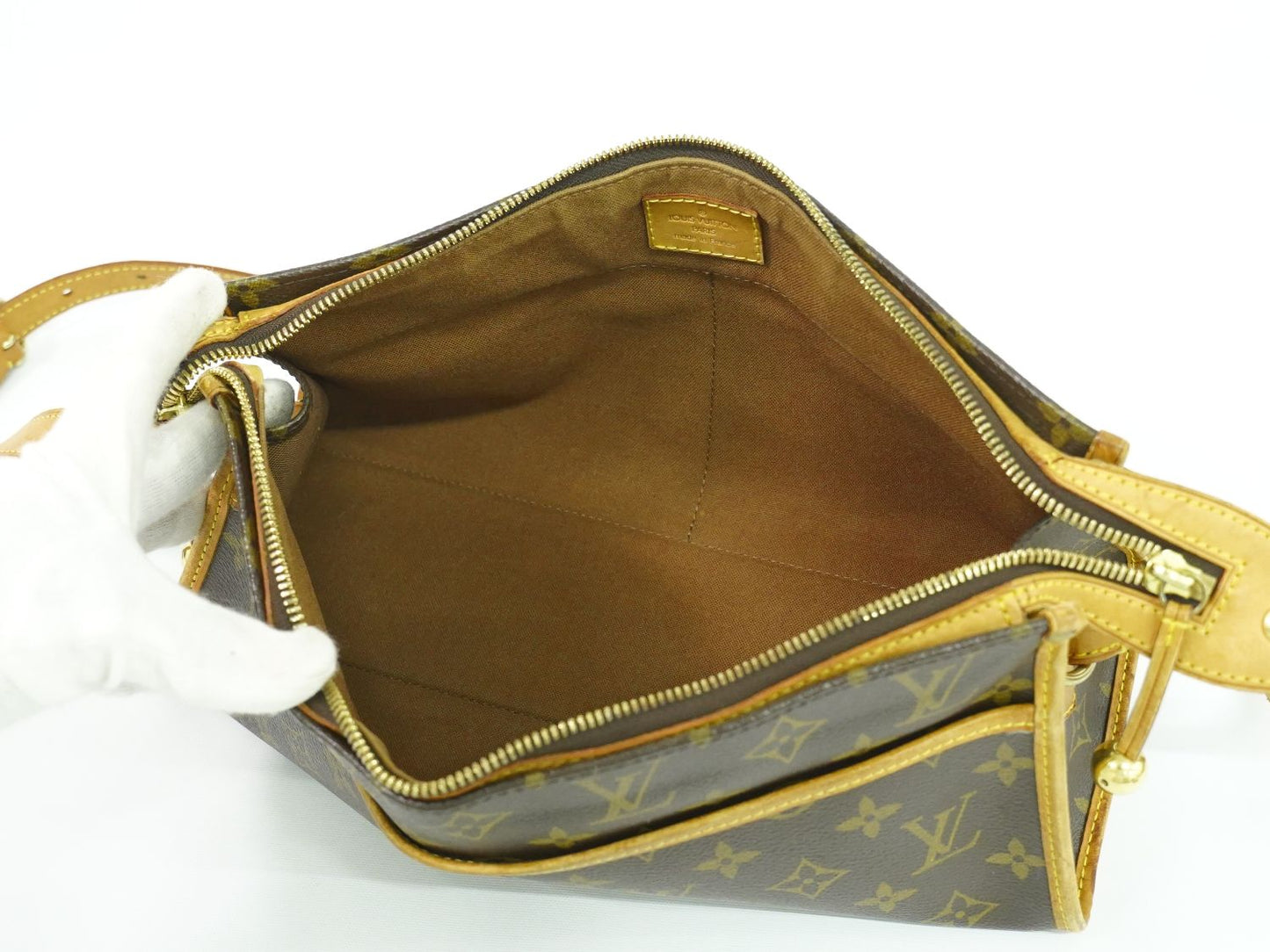 LOUIS VUITTON ポパンクール ロン モノグラム ショルダーバッグ M40008