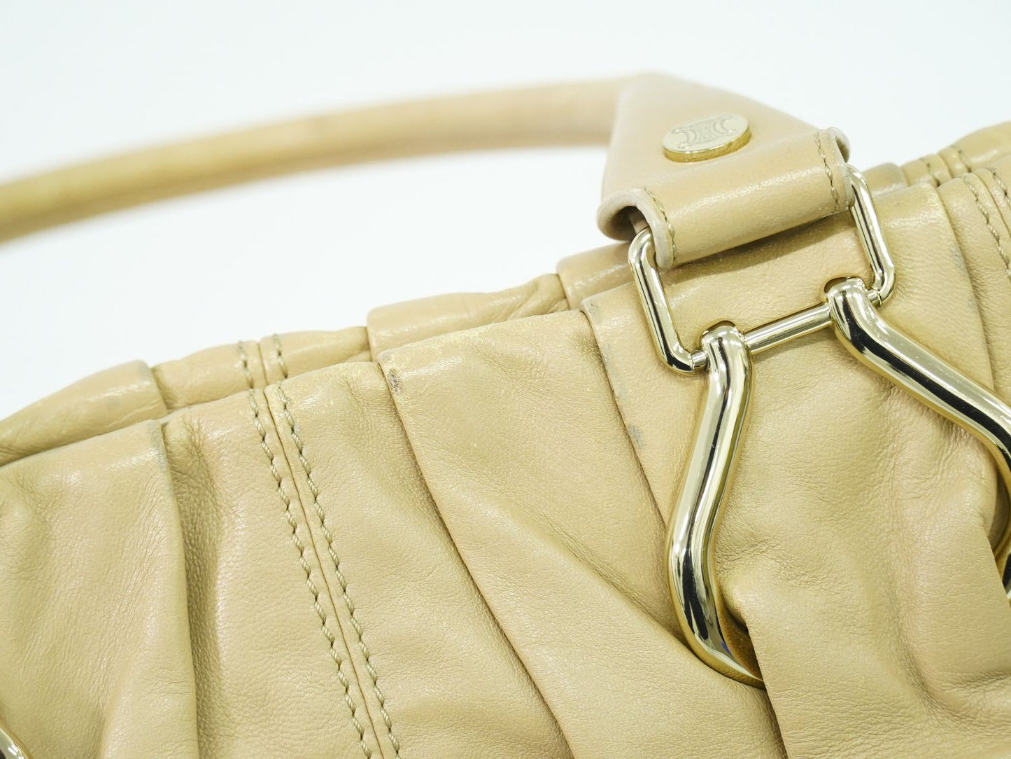 CELINE ショルダーバッグ ベージュ