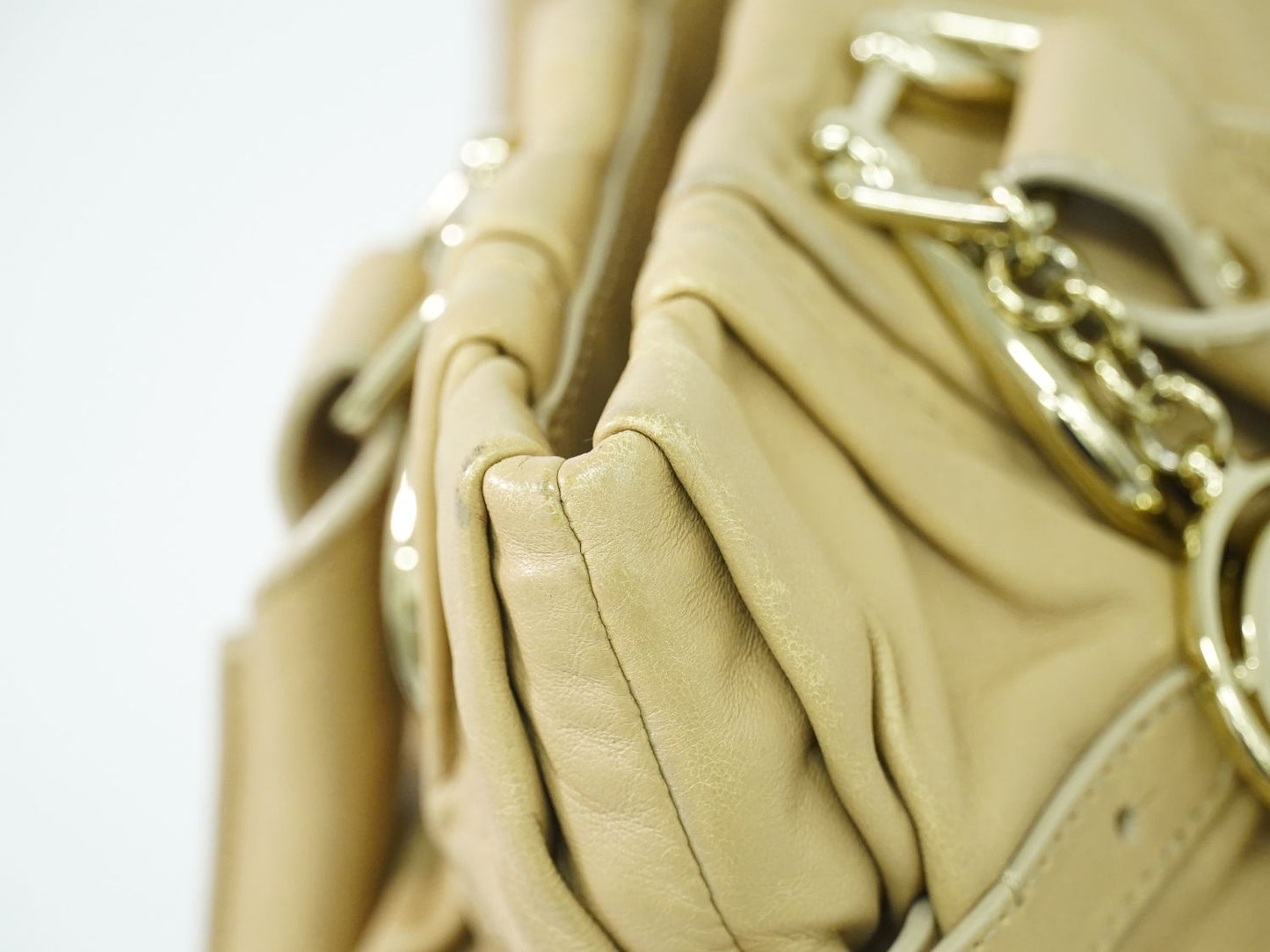 CELINE ショルダーバッグ ベージュ