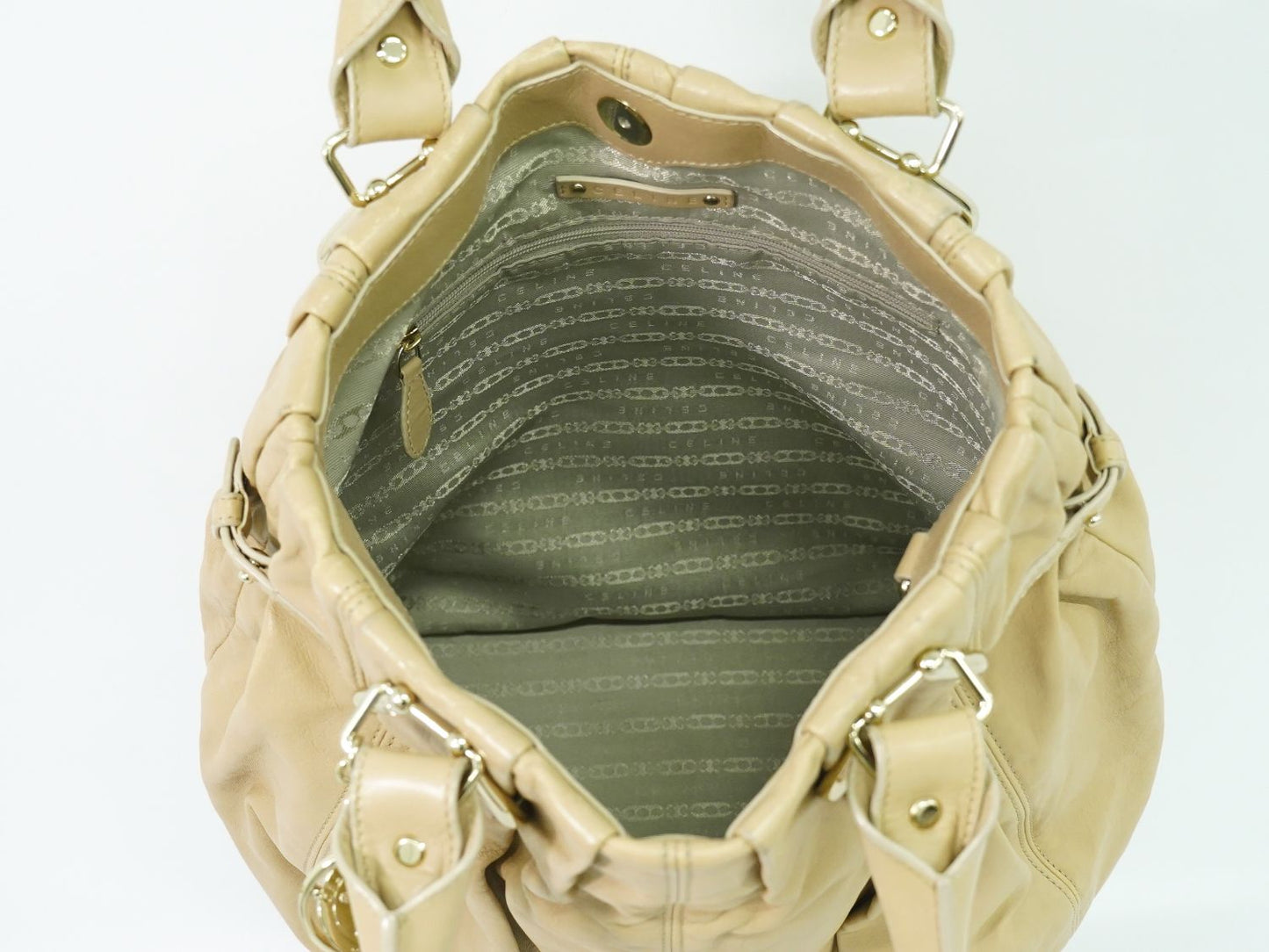 CELINE ショルダーバッグ ベージュ