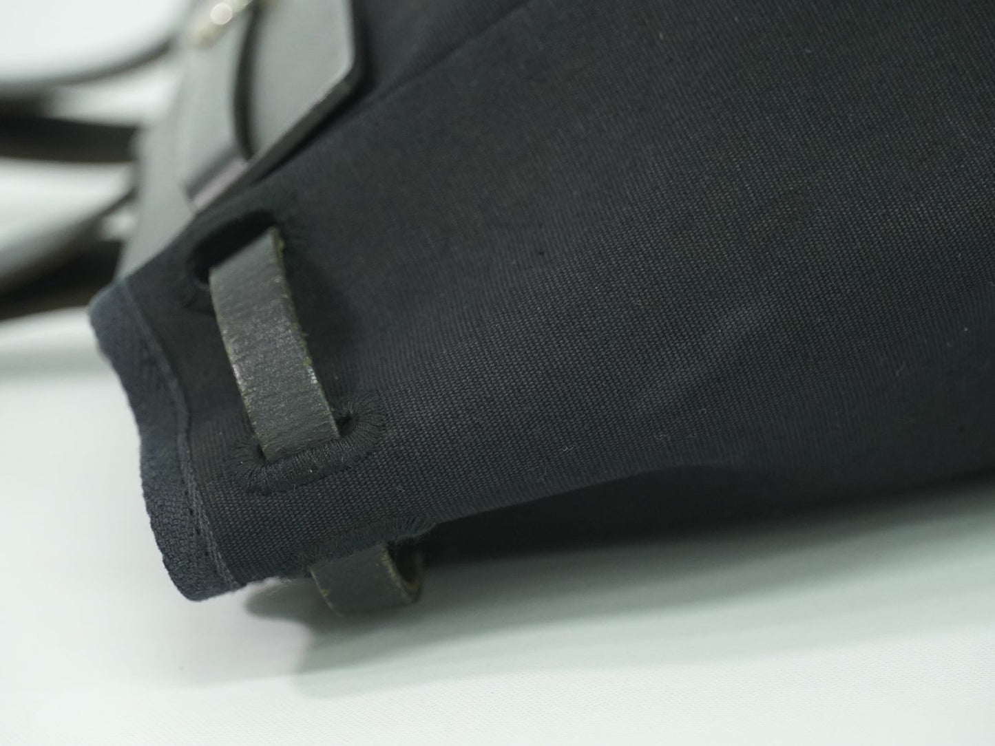 HERMES エールバッグ カバス GM トートバッグ □F刻 ブラック