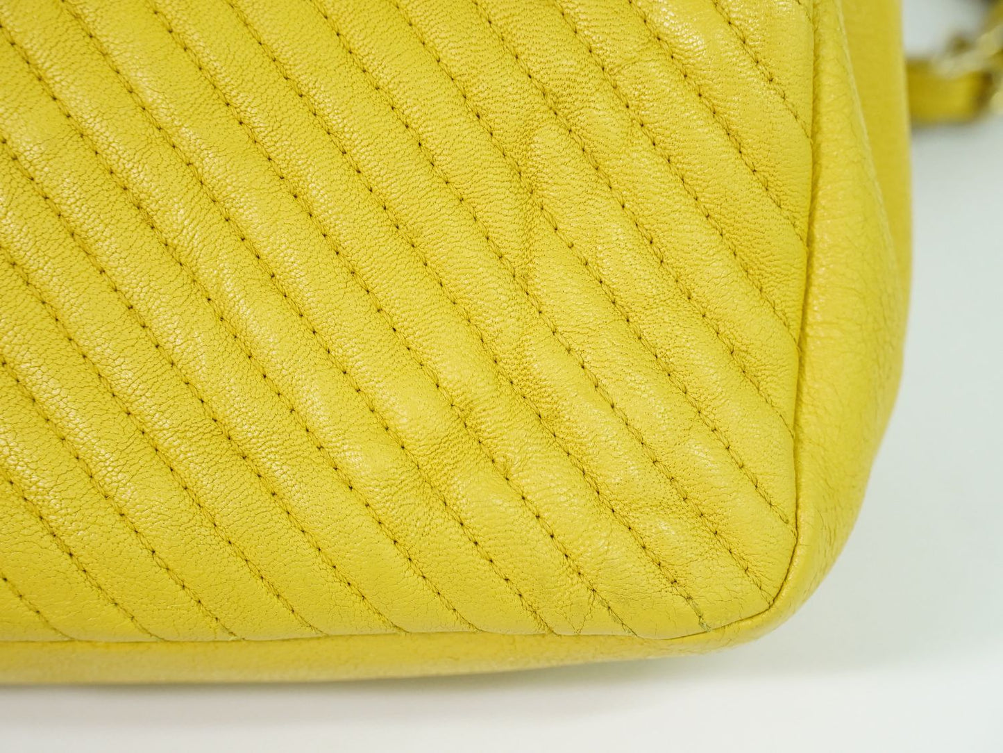 CHANEL ココマーク ショルダーバッグ イエロー