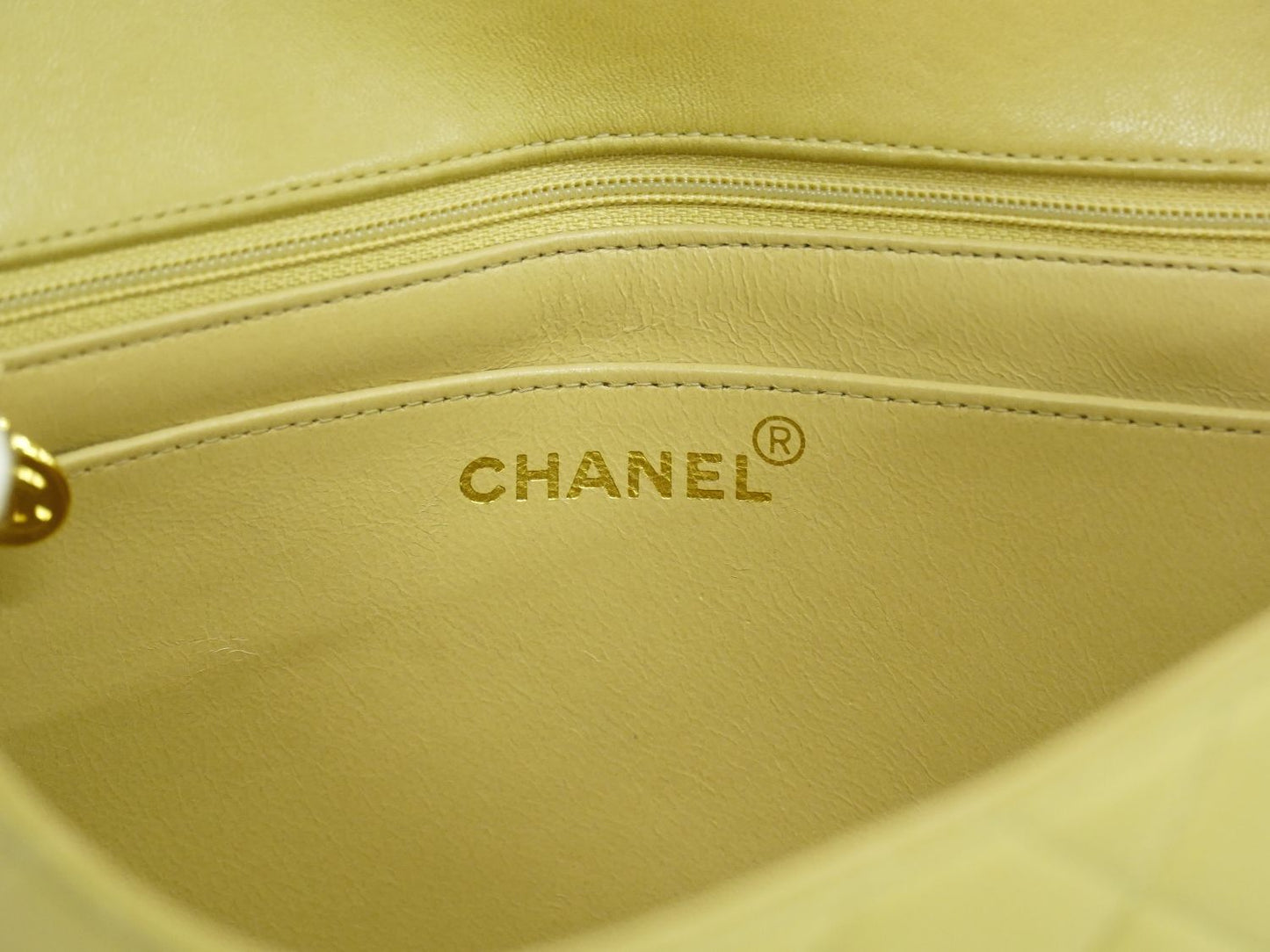 CHANEL ダイアナ ココマーク ショルダーバッグ ベージュ