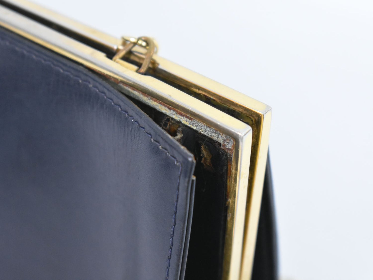 GUCCI ショルダーバッグ ネイビー