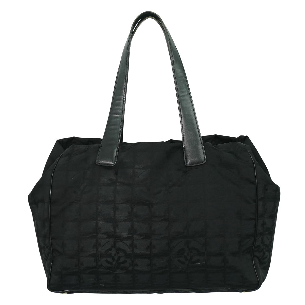 CHANEL ニュートラベルライン トートバッグ ブラック