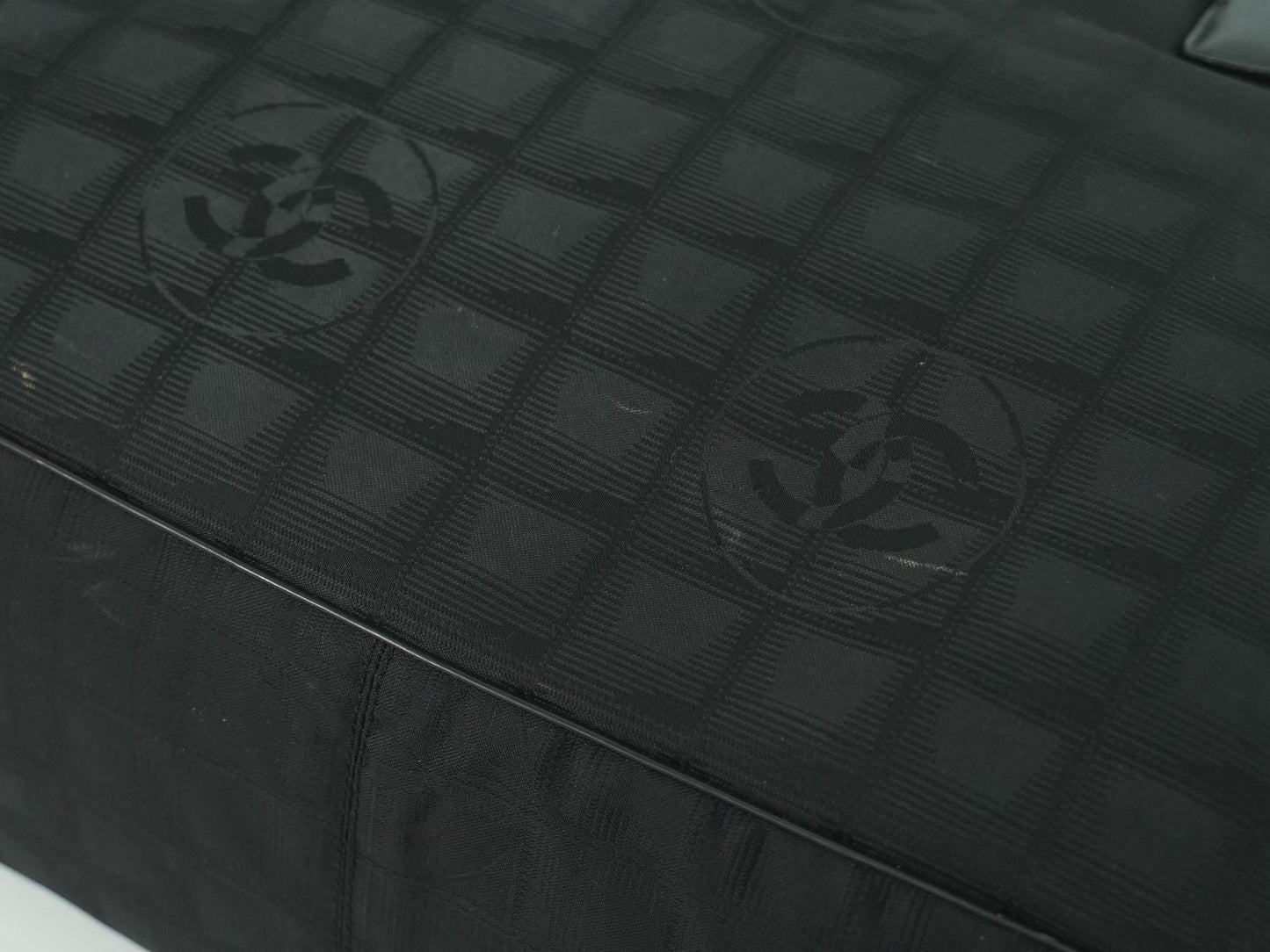CHANEL ニュートラベルライン トートバッグ ブラック