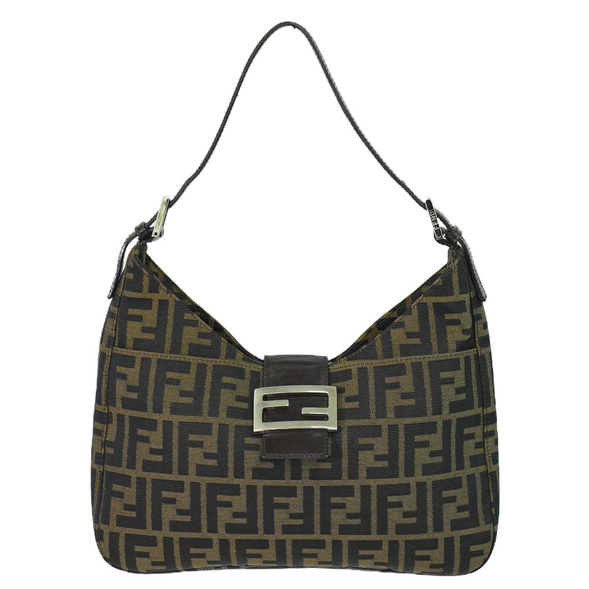 FENDI ズッカ ショルダーバッグ ブラウン 265695