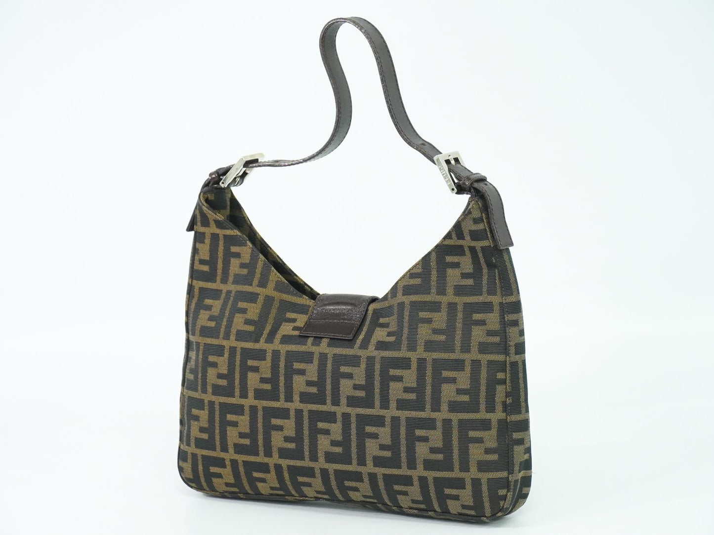FENDI ズッカ ショルダーバッグ ブラウン 265695