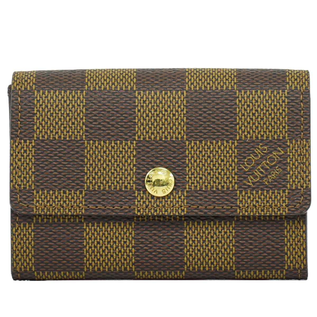 LOUIS VUITTON ポルトモネ プラ ダミエ エベヌ コインケース N61930