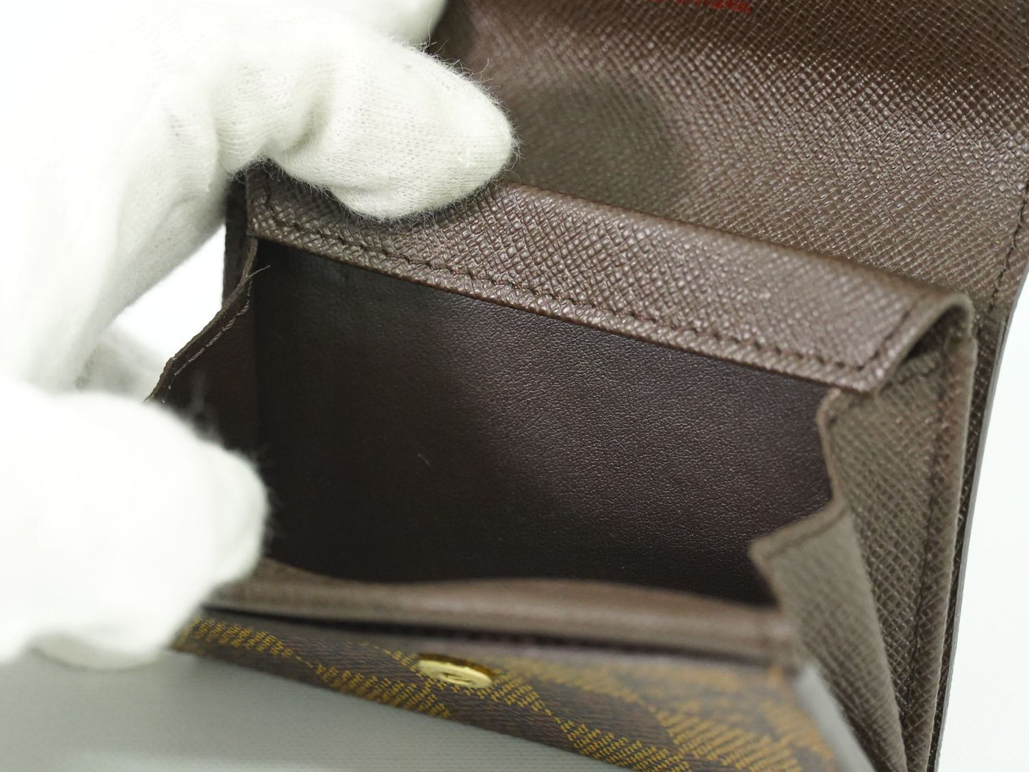 LOUIS VUITTON ポルトモネ プラ ダミエ エベヌ コインケース N61930