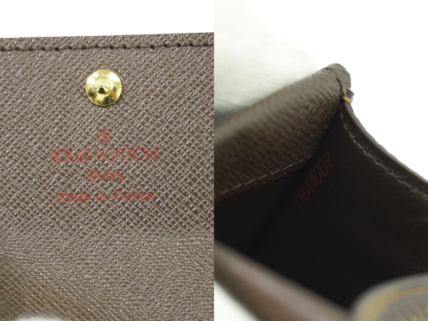 LOUIS VUITTON ポルトモネ プラ ダミエ エベヌ コインケース N61930