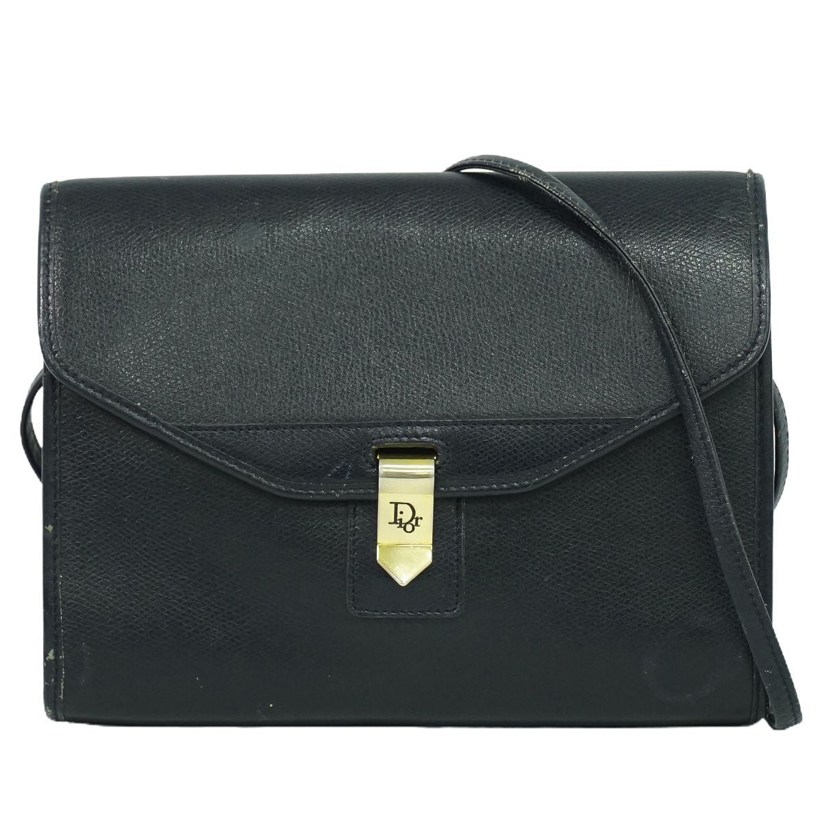 Christian Dior ショルダーバッグ ネイビー