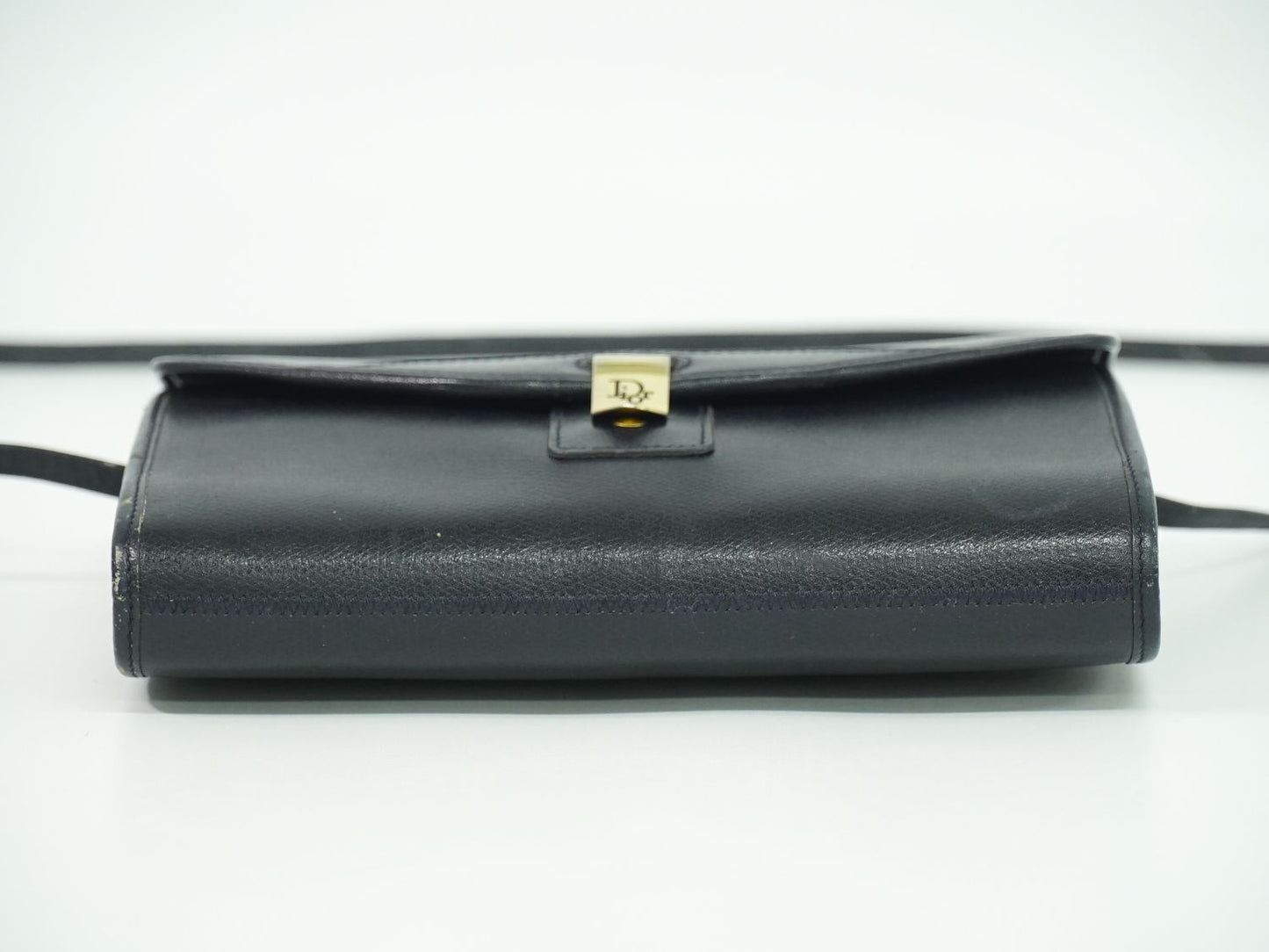 Christian Dior ショルダーバッグ ネイビー