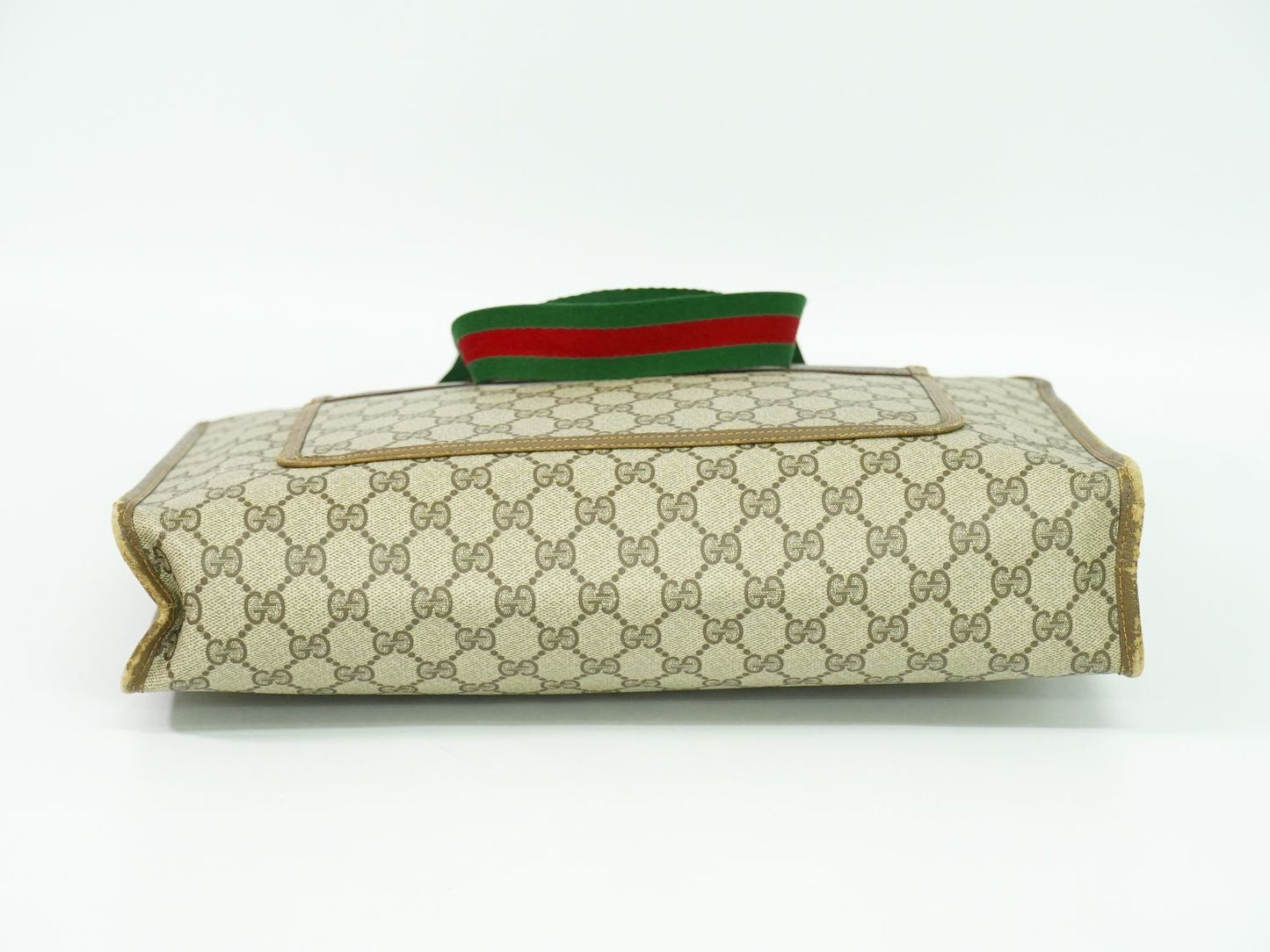 GUCCI オールドグッチ シェリーライン GGスプリーム トートバッグ ベージュ