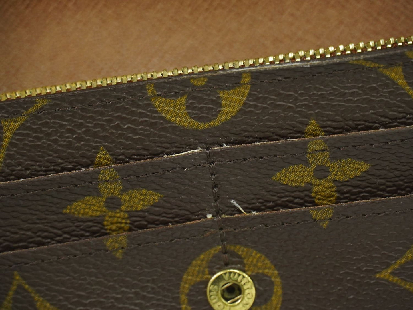 LOUIS VUITTON 旧型 ポルトフォイユサラ モノグラム 長財布 M61734
