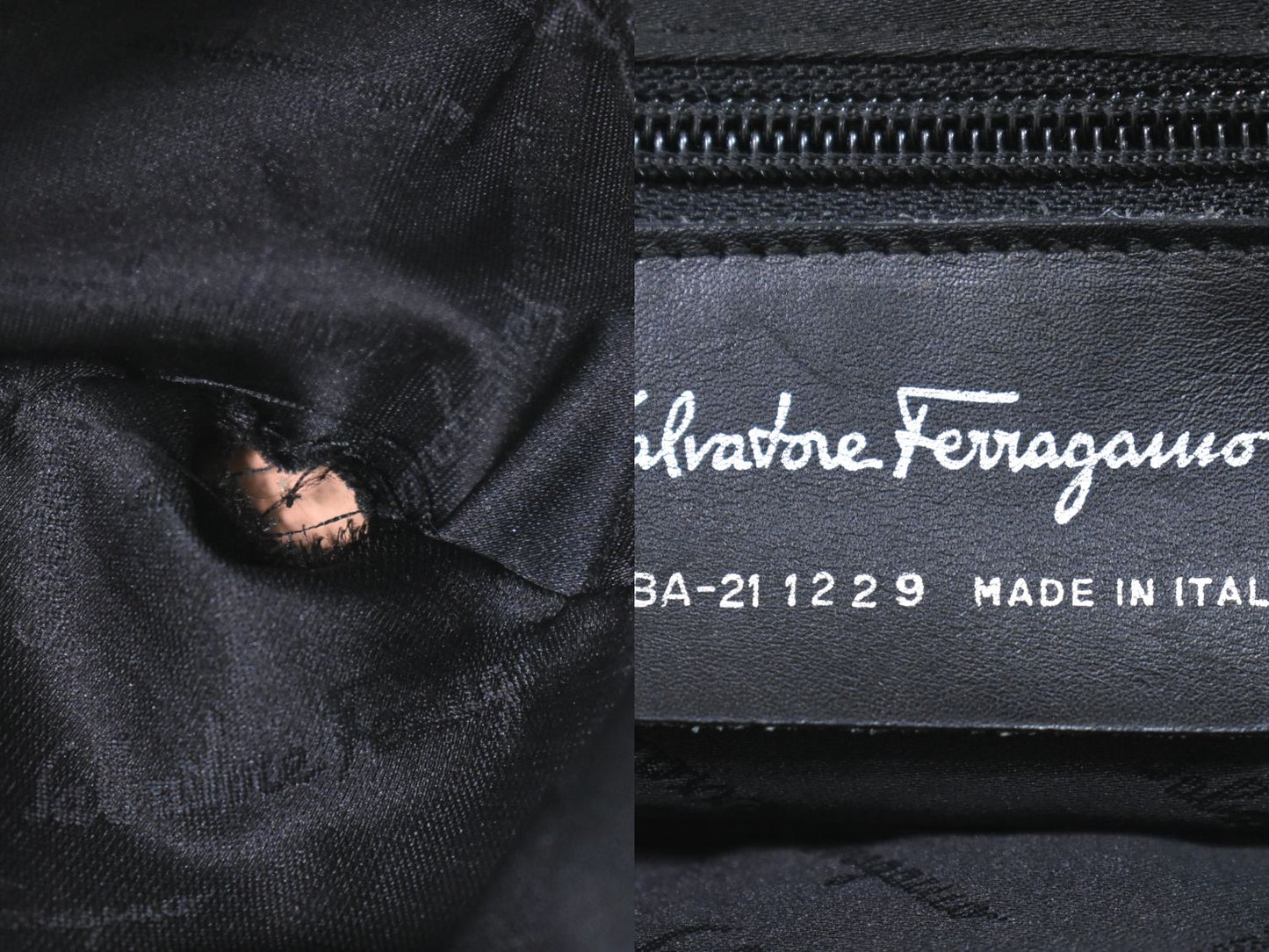 Salvatore Ferragamo ショルダーバッグ ブラック