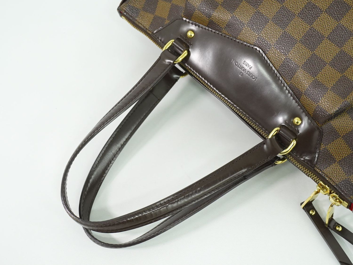 LOUIS VUITTON ウェストミンスター PM ダミエ エベヌ トートバッグ N41102