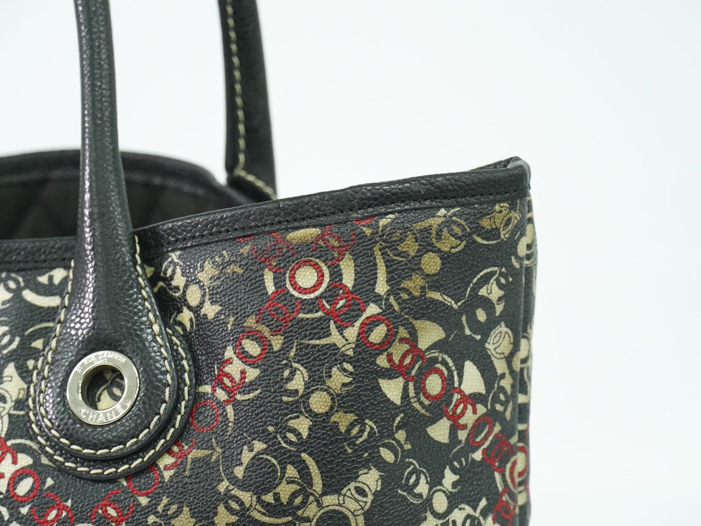 CHANEL ココマーク トートバッグ ブラック