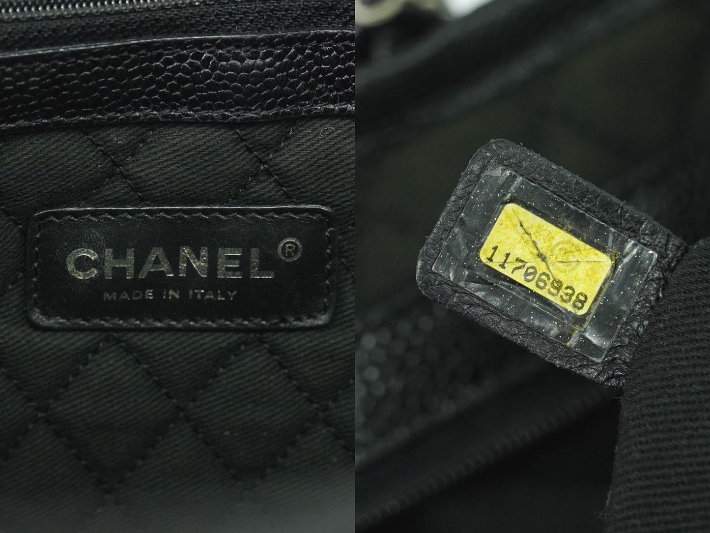CHANEL ココマーク トートバッグ ブラック