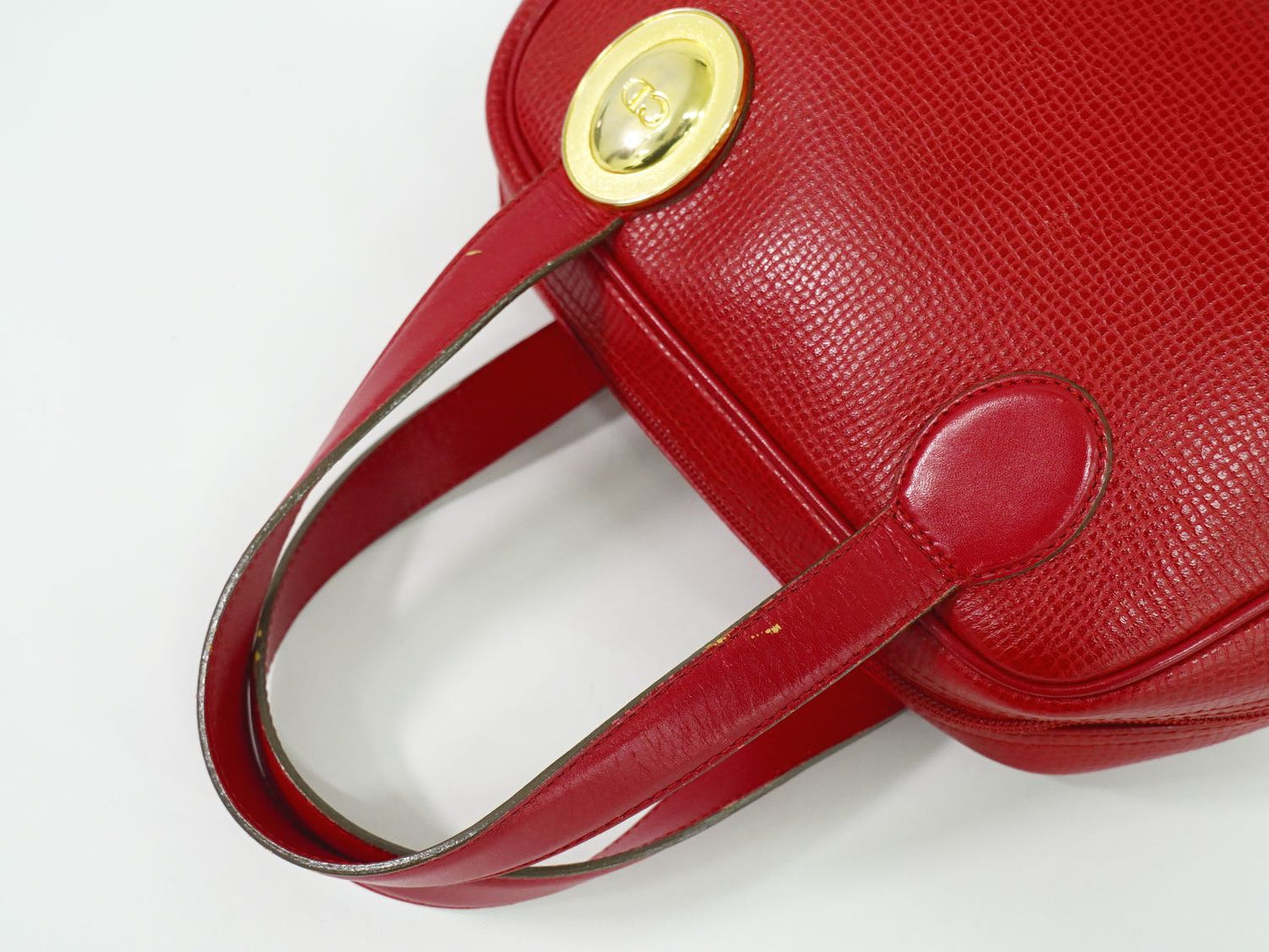 Christian Dior ハンドバッグ レッド
