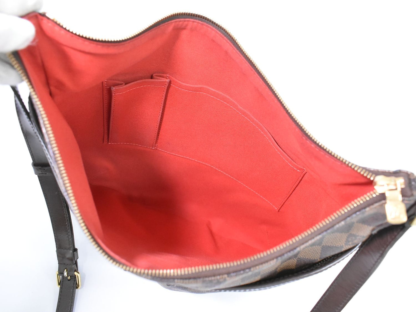 LOUIS VUITTON ブルームズベリ GM ダミエ エベヌ ショルダーバッグ N42250