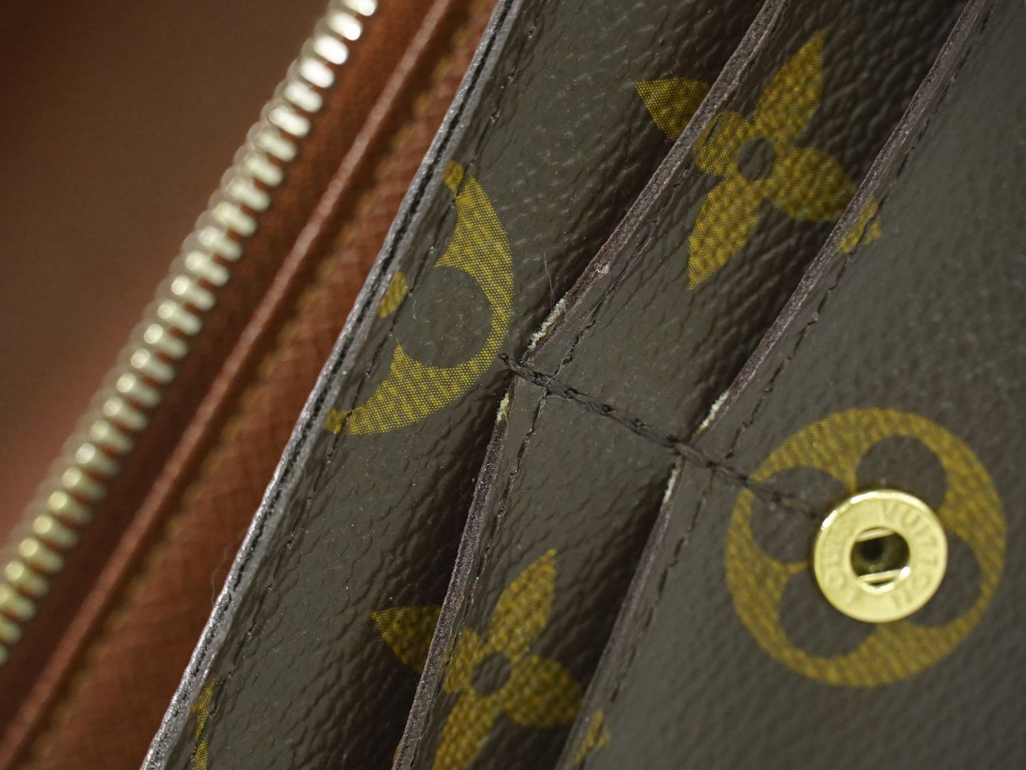 LOUIS VUITTON 旧型 ポルトフォイユサラ モノグラム 長財布 M61734