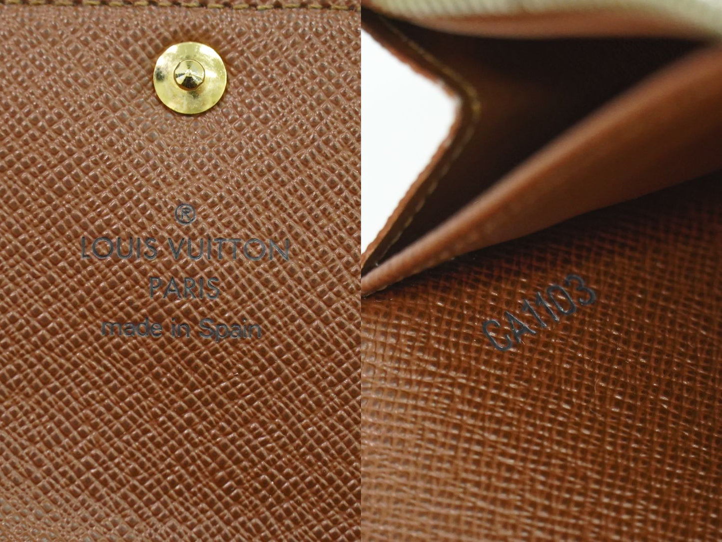 LOUIS VUITTON 旧型 ポルトフォイユサラ モノグラム 長財布 M61734