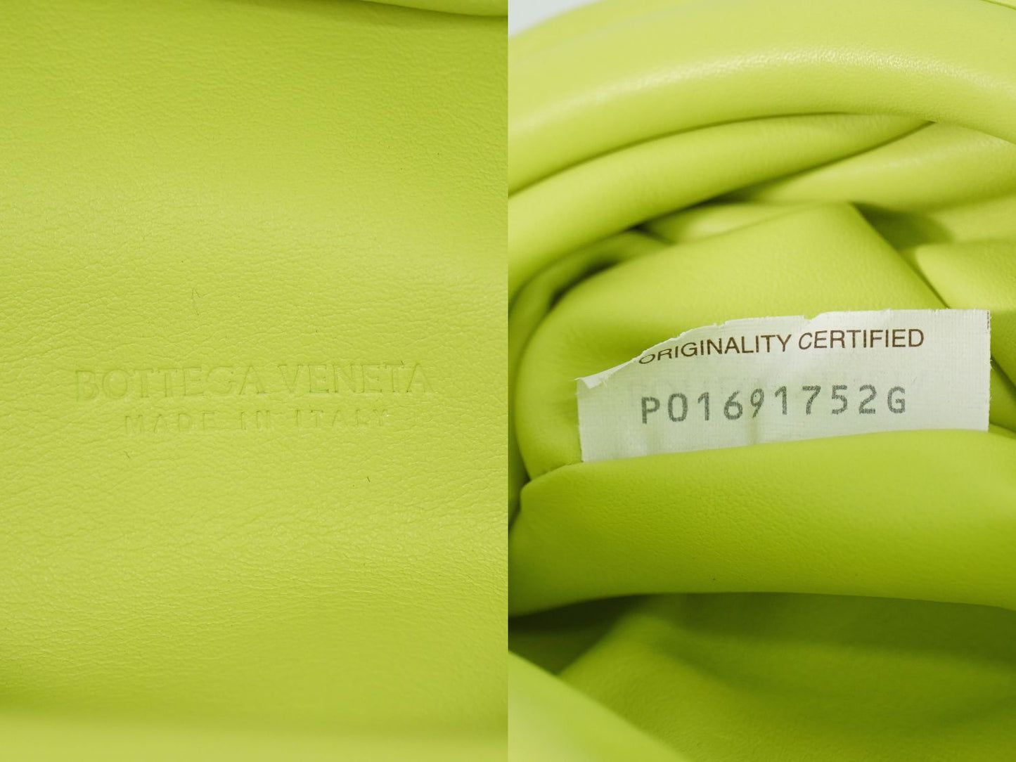 BOTTEGA VENETA ザ チェーンポーチ ライトグリーン