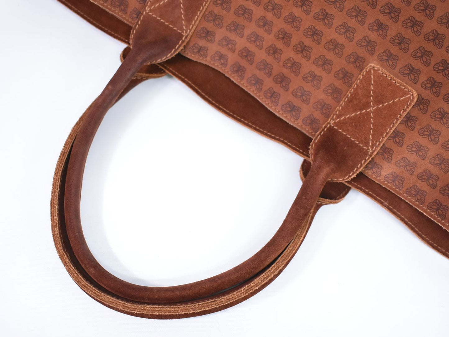 BOTTEGA VENETA バタフライ トートバッグ ブラウン