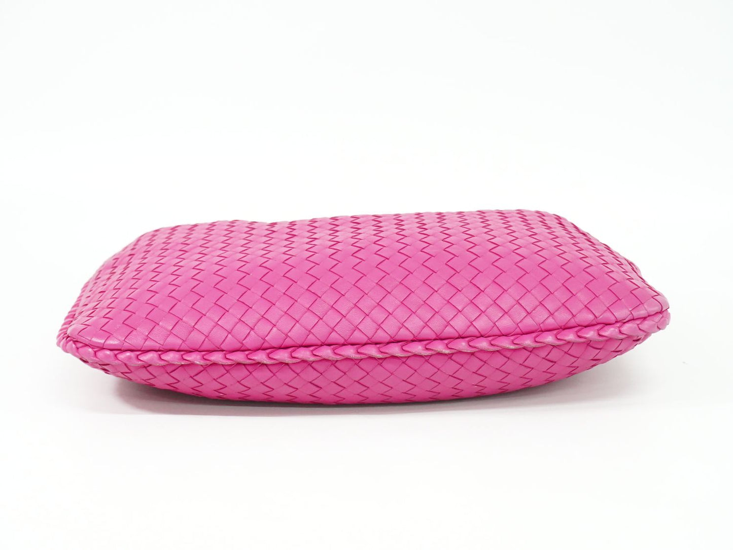BOTTEGA VENETA ホーボー イントレチャート ハンドバッグ ピンク