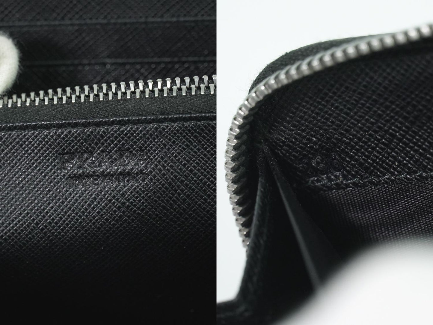PRADA サフィアーノ 長財布 ブラック