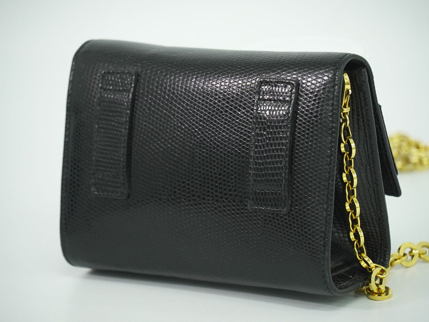 Salvatore Ferragamo ヴァラ ショルダーバッグ ブラック