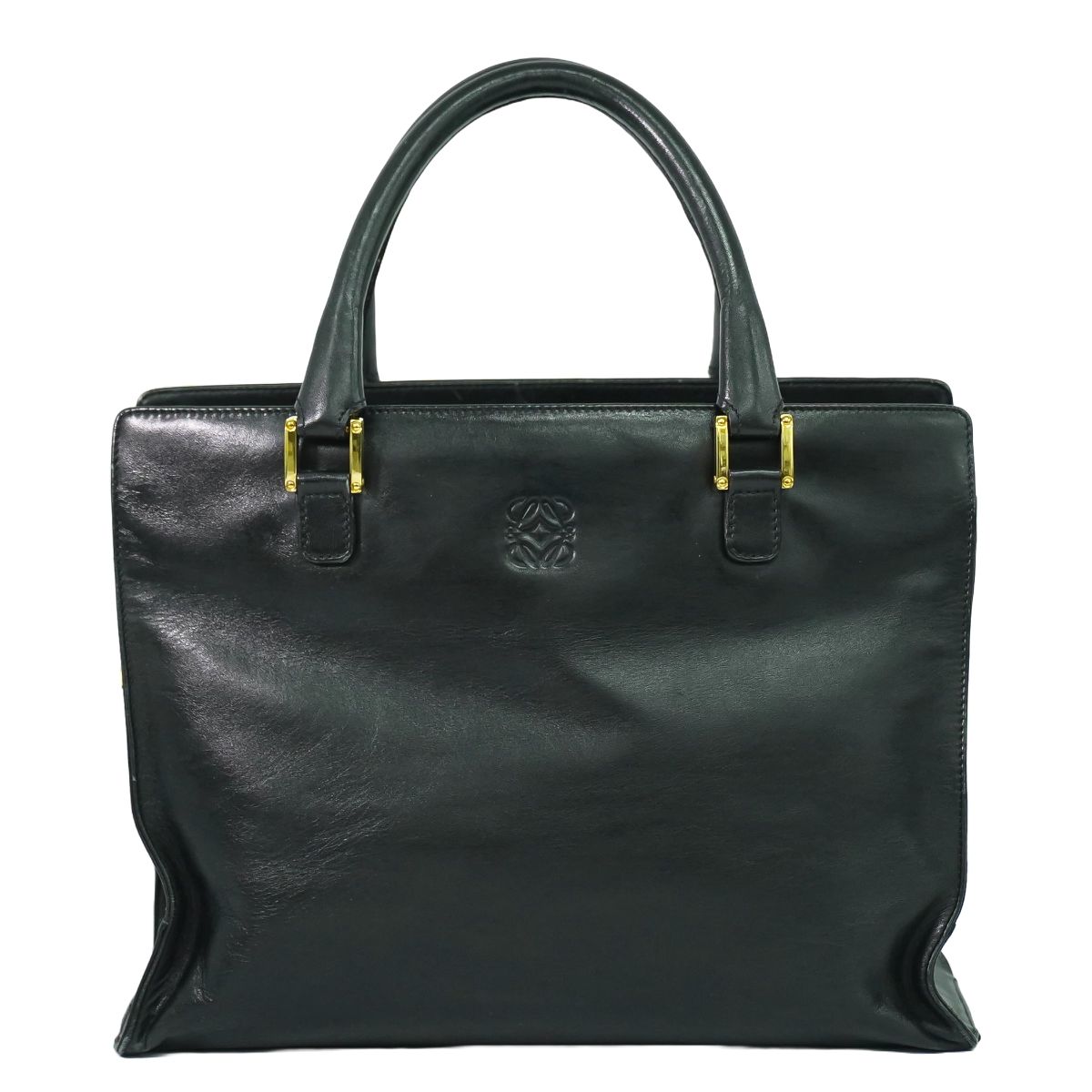 LOEWE アナグラム ハンドバッグ ブラック