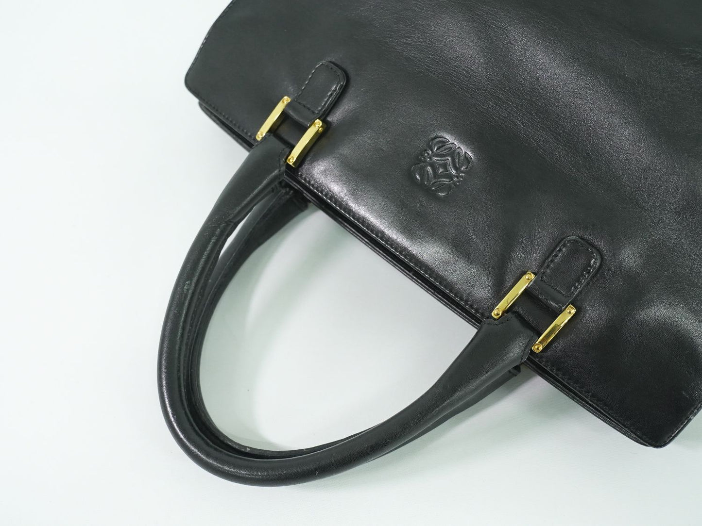 LOEWE アナグラム ハンドバッグ ブラック