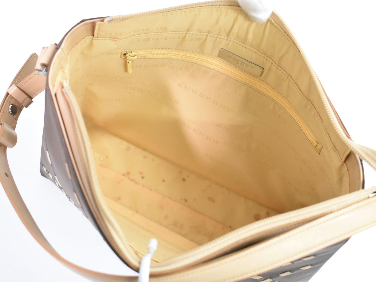BURBERRY ショルダーバッグ ブラウン ベージュ
