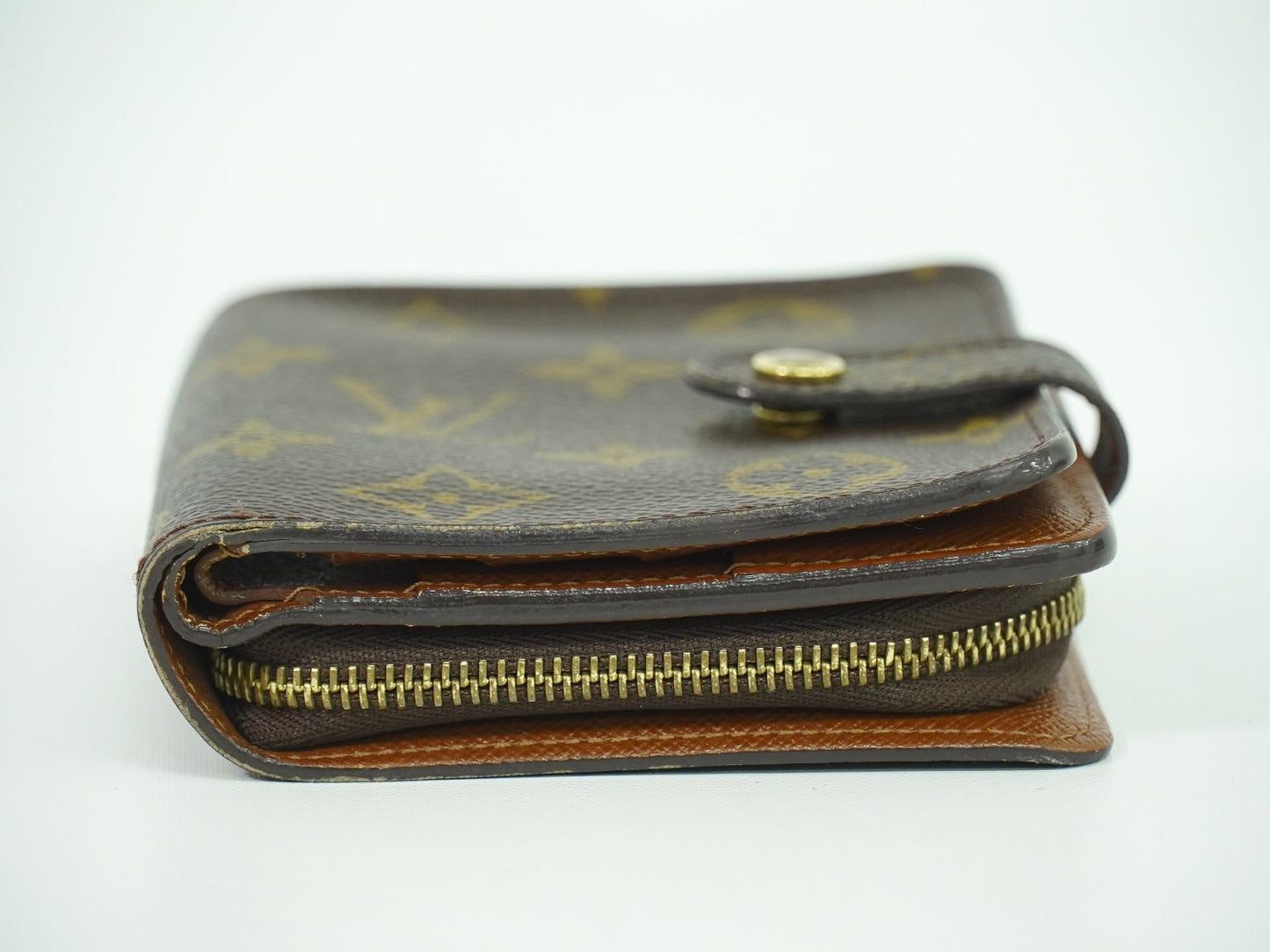 LOUIS VUITTON コンパクトジップ モノグラム 折財布 M61667