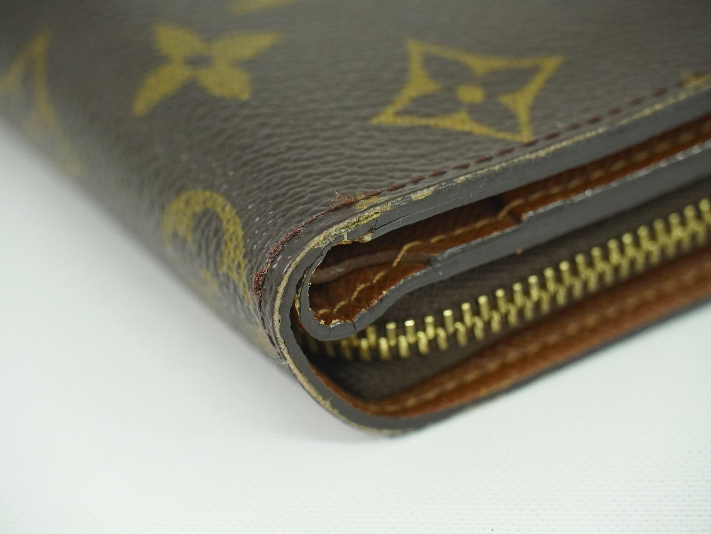 LOUIS VUITTON コンパクトジップ モノグラム 折財布 M61667