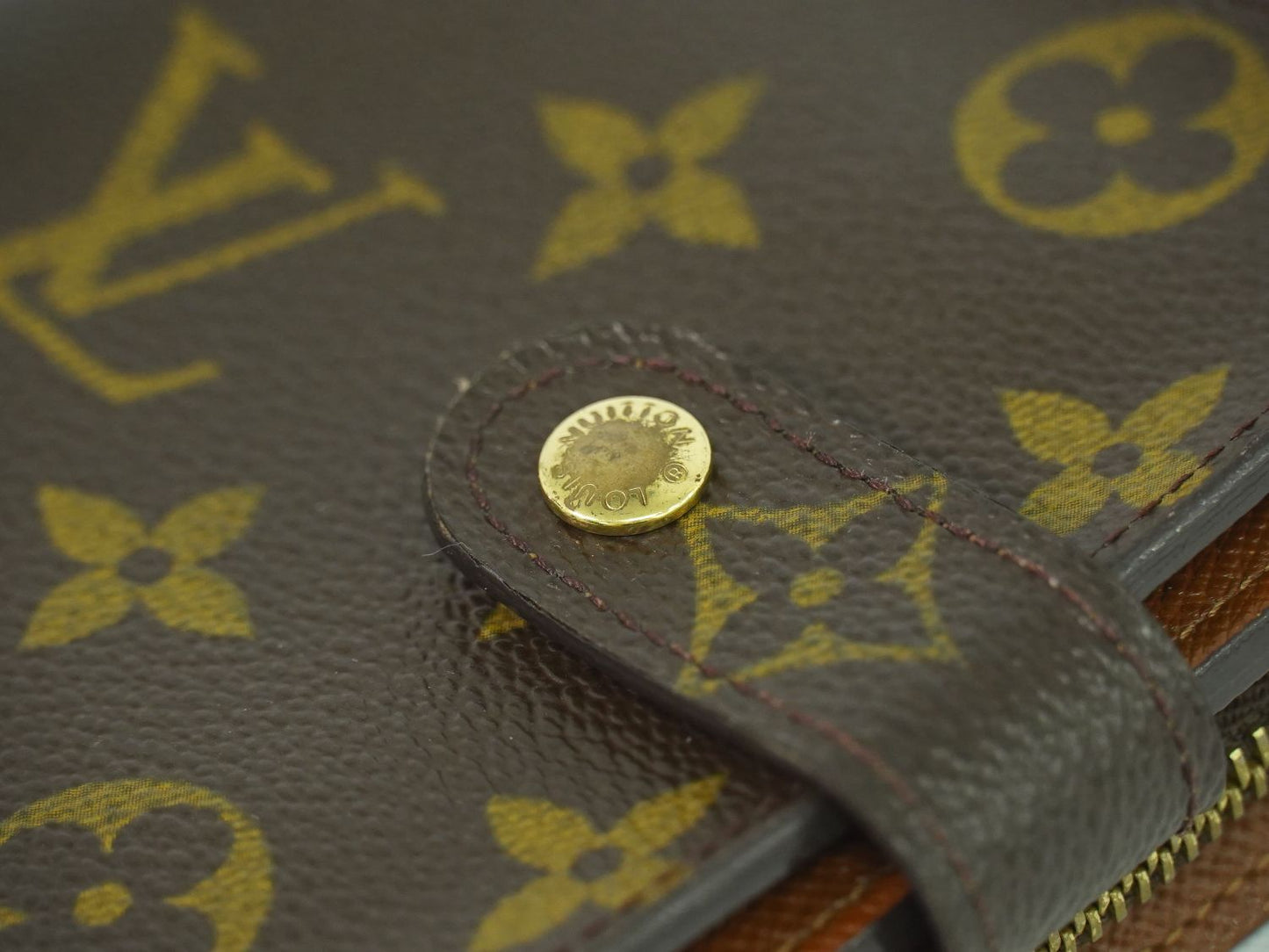 LOUIS VUITTON コンパクトジップ モノグラム 折財布 M61667