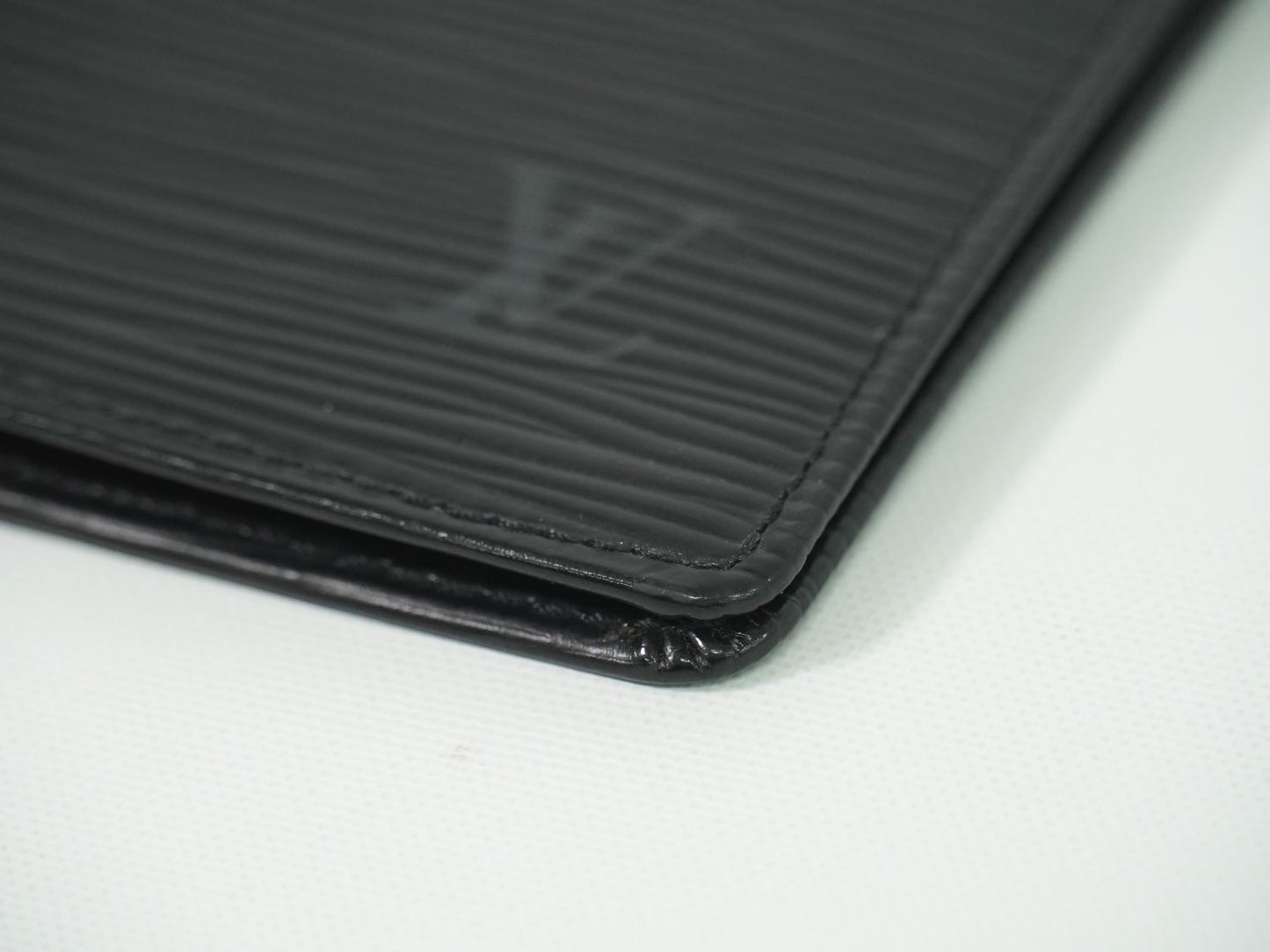 LOUIS VUITTON アジェンダポッシュ エピ レザー 手帳カバー ノワール R20522