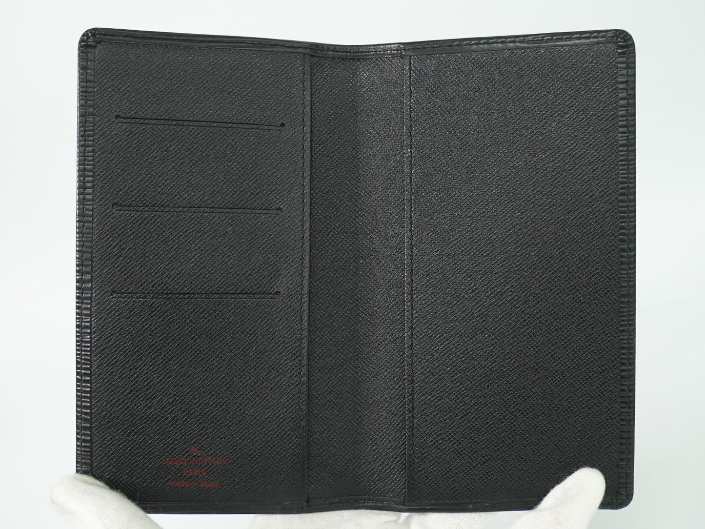 LOUIS VUITTON アジェンダポッシュ エピ レザー 手帳カバー ノワール R20522