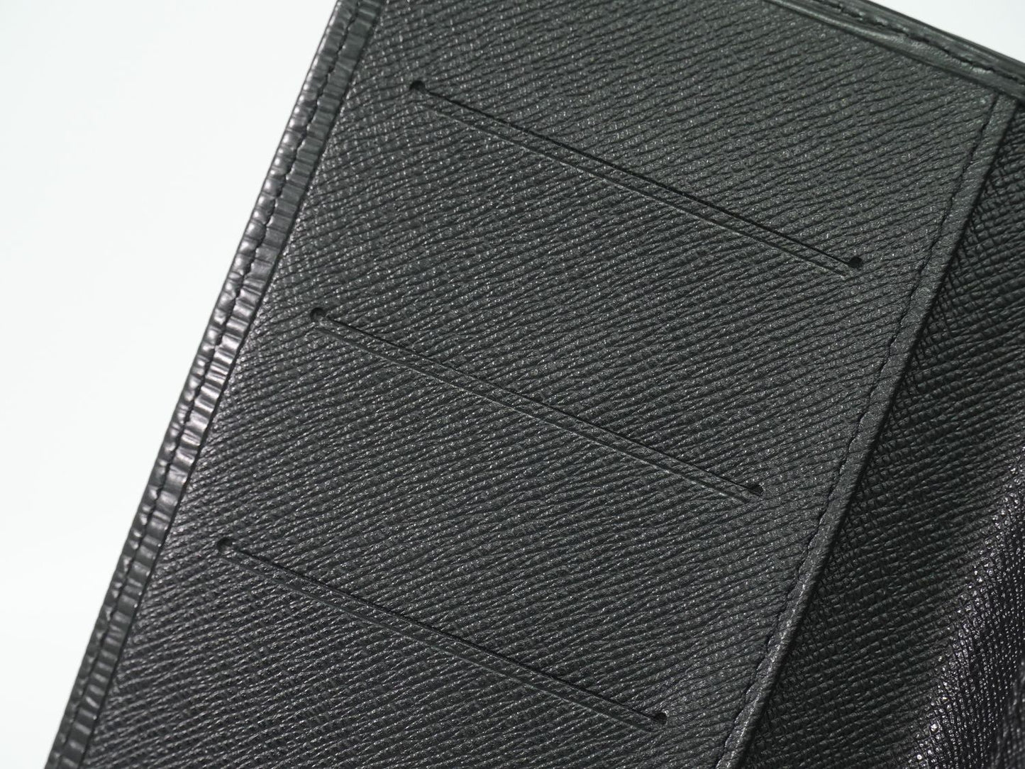 LOUIS VUITTON アジェンダポッシュ エピ レザー 手帳カバー ノワール R20522