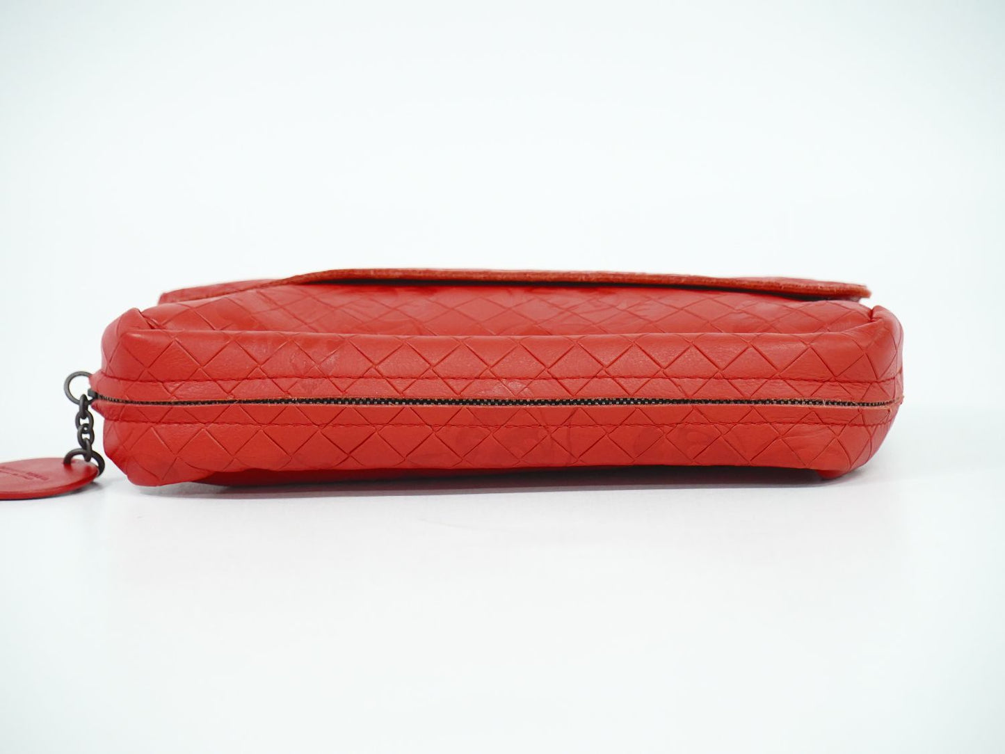 BOTTEGA VENETA バタフライ柄 ショルダーバッグ レッド
