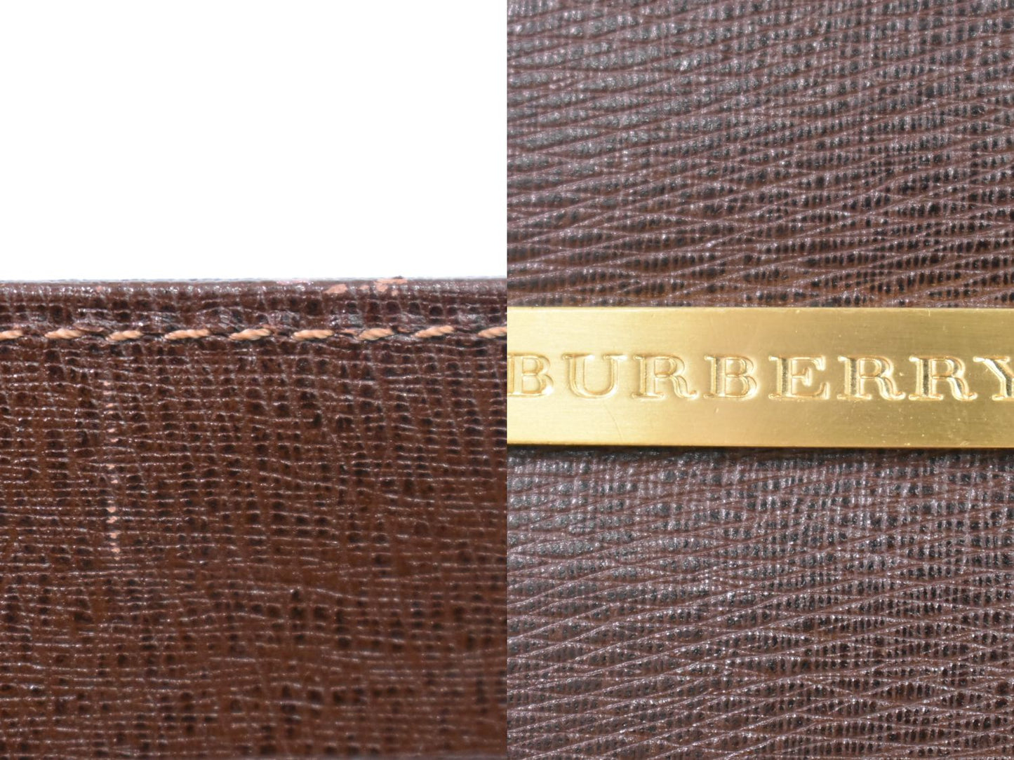 BURBERRY ハンドバッグ ブラウン