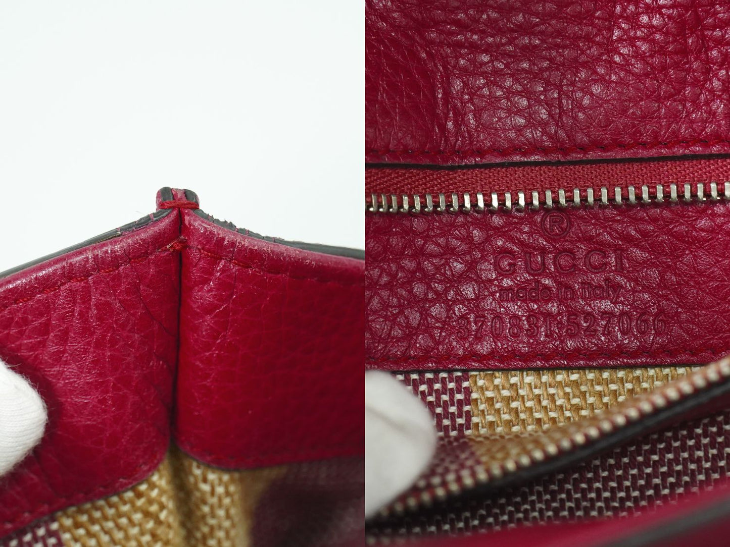 GUCCI デイリー バンブー 2WAY ショルダーバッグ ピンク 370831