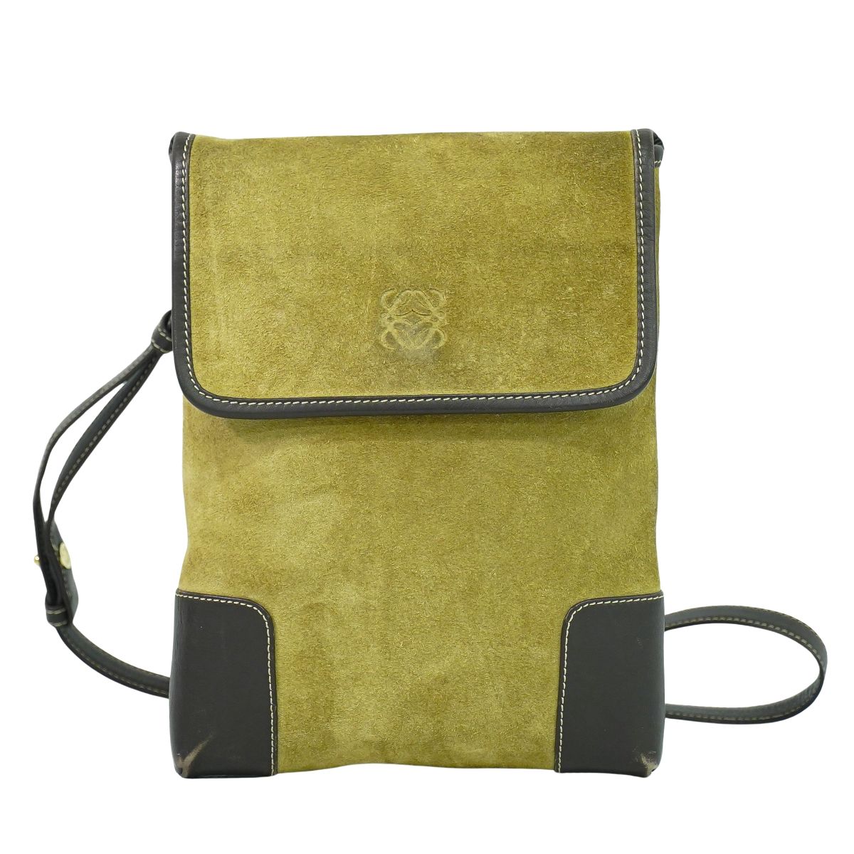 LOEWE アナグラム ショルダーバッグ ベージュ