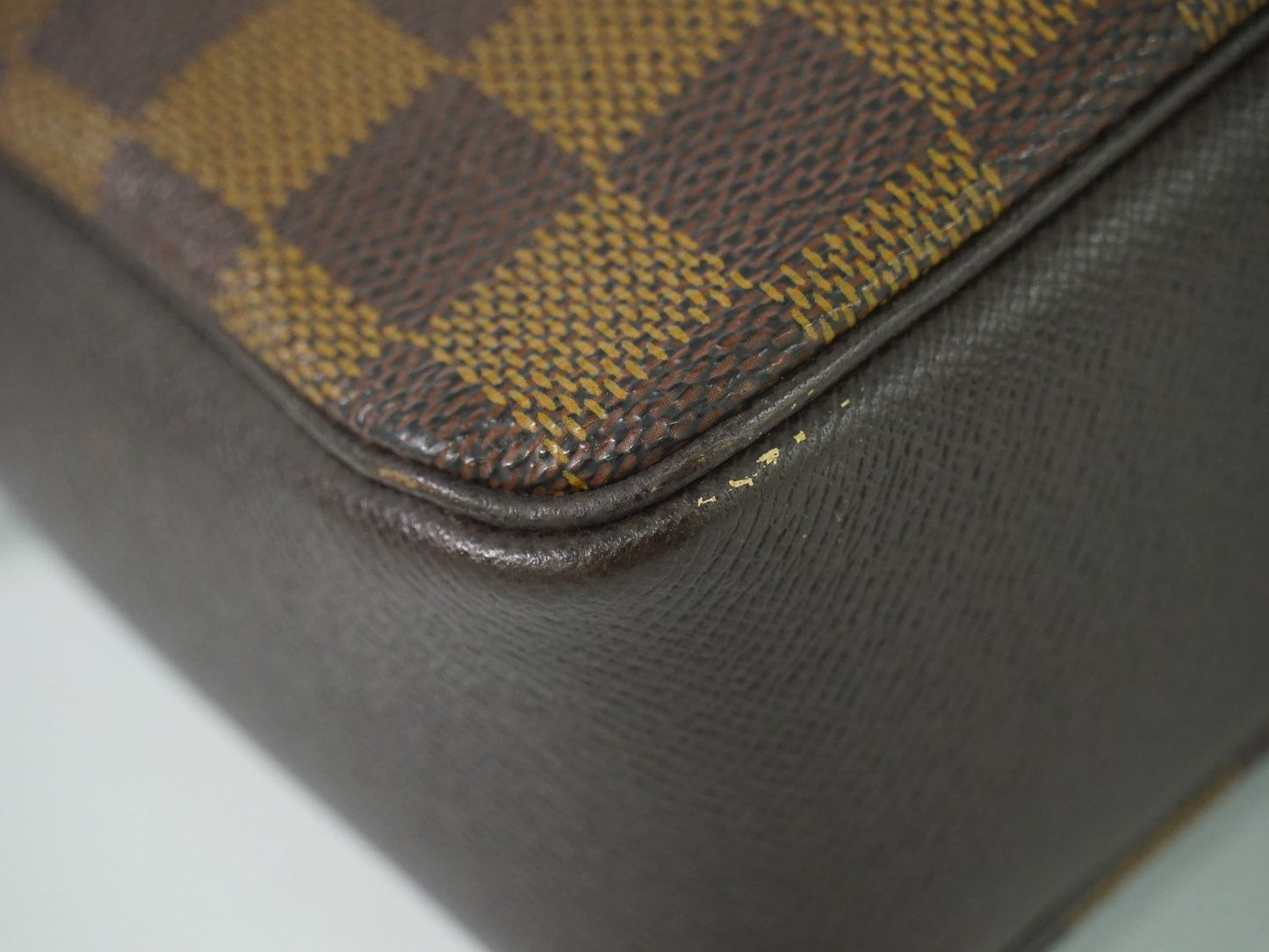 LOUIS VUITTON トゥルースメイクアップ ダミエ エベヌ アクセサリーポーチ N51982