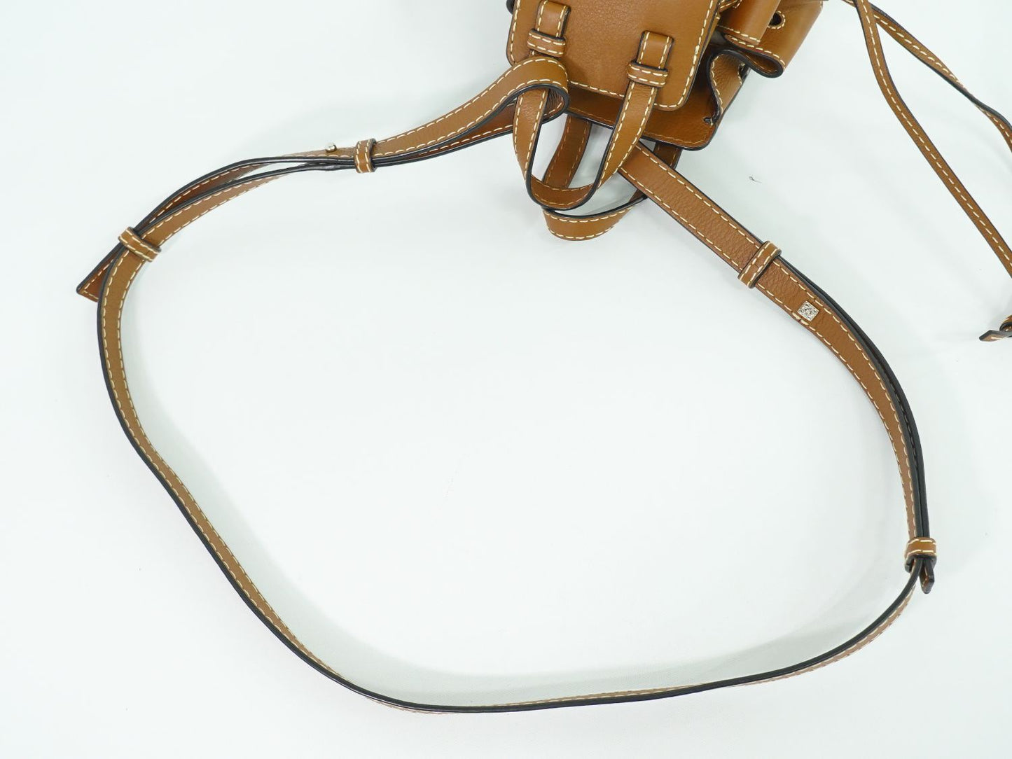 LOEWE ハンモック 2WAY ショルダーバッグ ベージュ ブラウン
