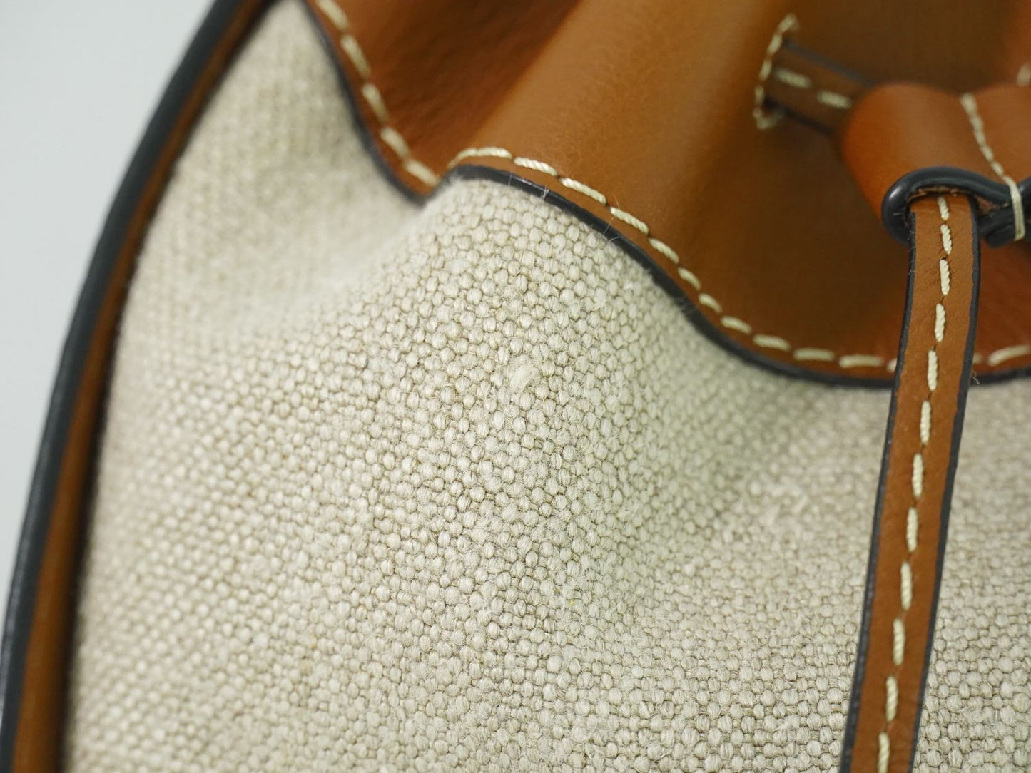 LOEWE ハンモック 2WAY ショルダーバッグ ベージュ ブラウン
