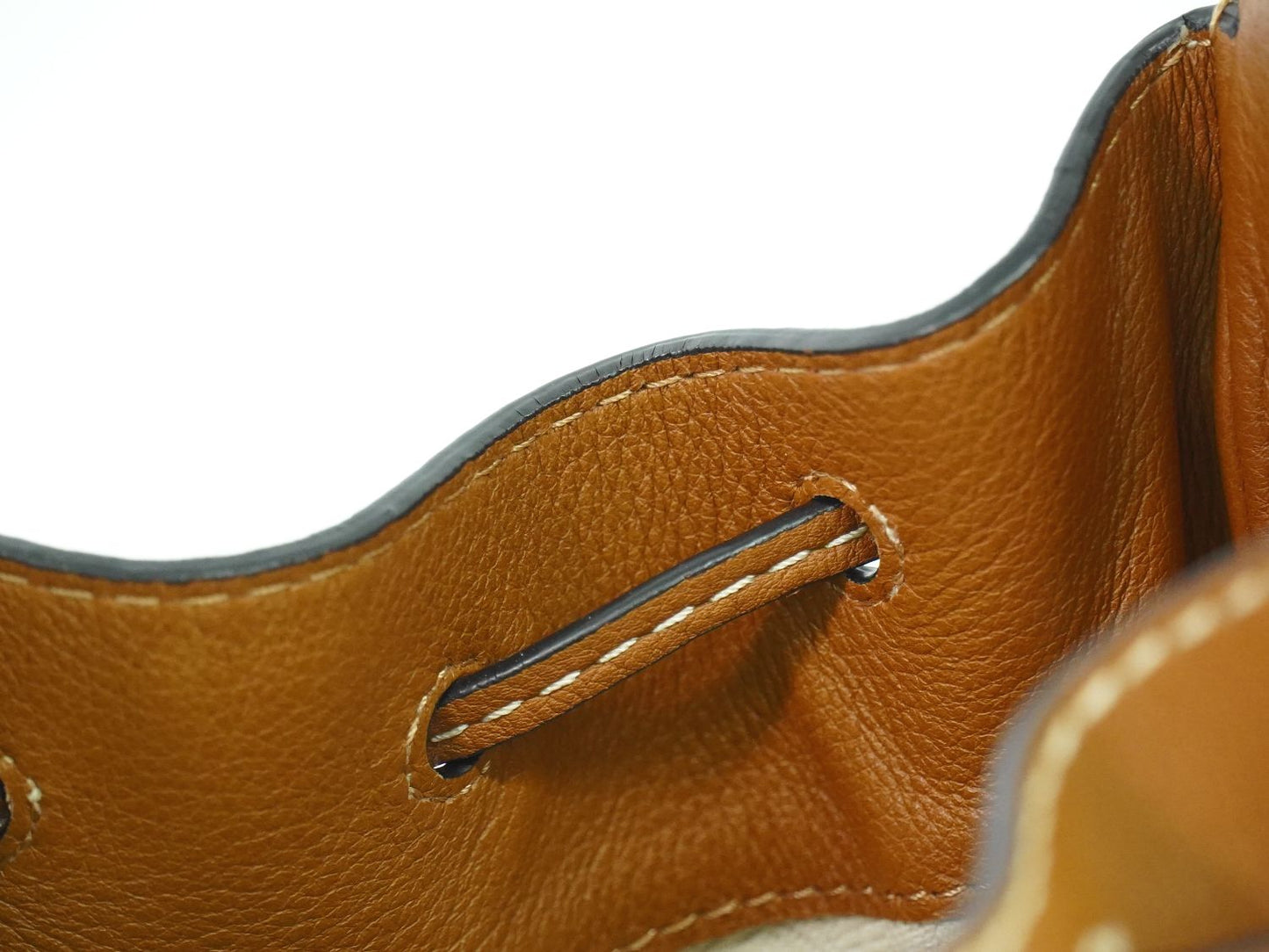LOEWE ハンモック 2WAY ショルダーバッグ ベージュ ブラウン